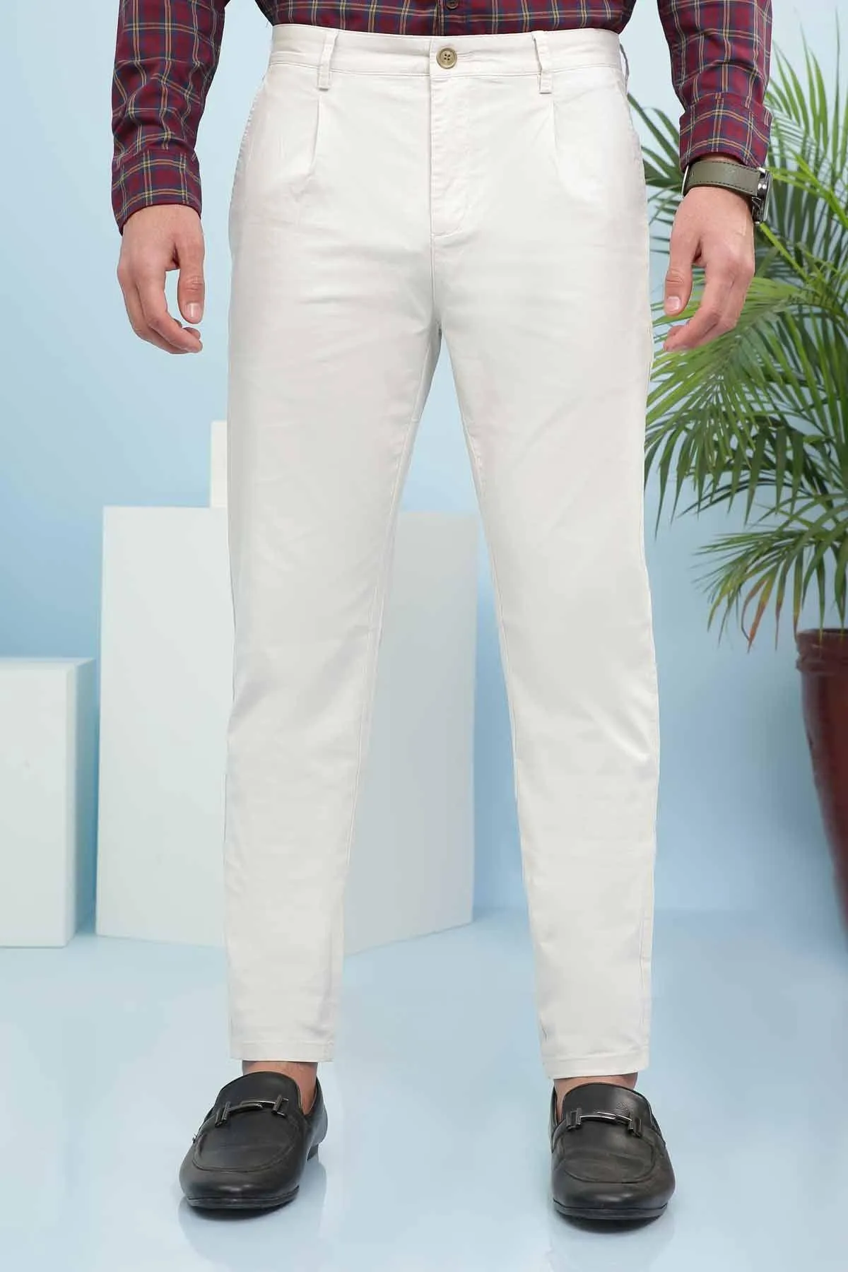 CASUAL PANT CROSS POCKET LIGHT BEIGE