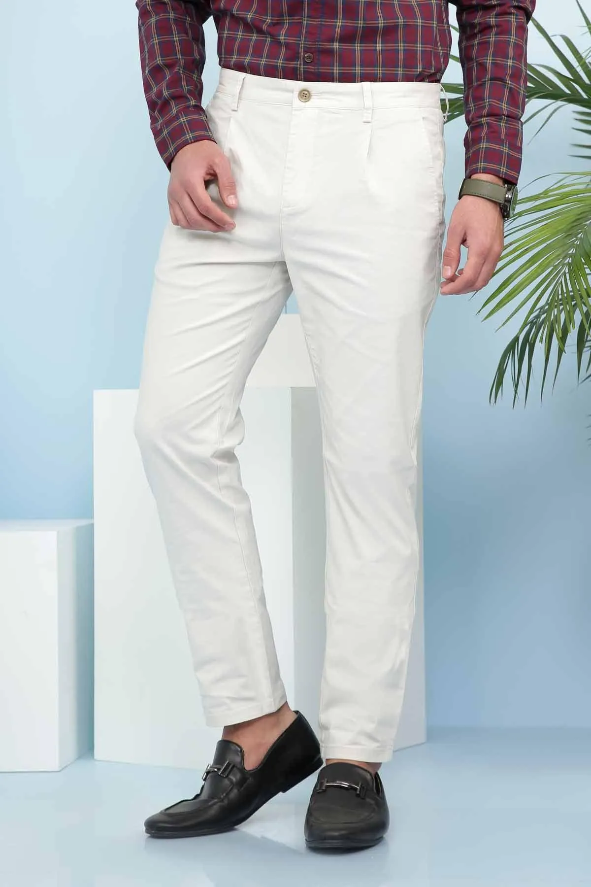 CASUAL PANT CROSS POCKET LIGHT BEIGE