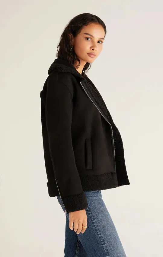 Celeste Faux Suede Jacket