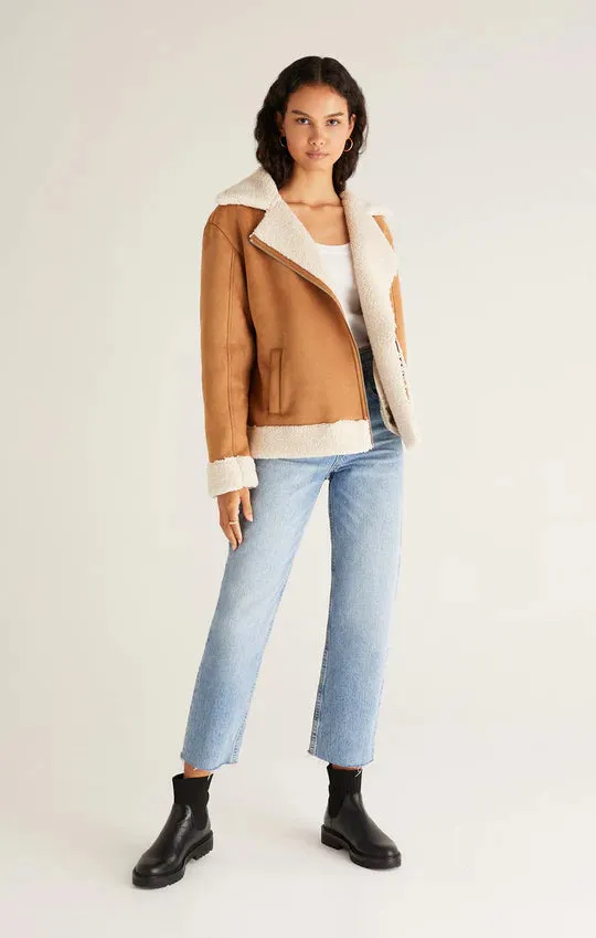 Celeste Faux Suede Jacket