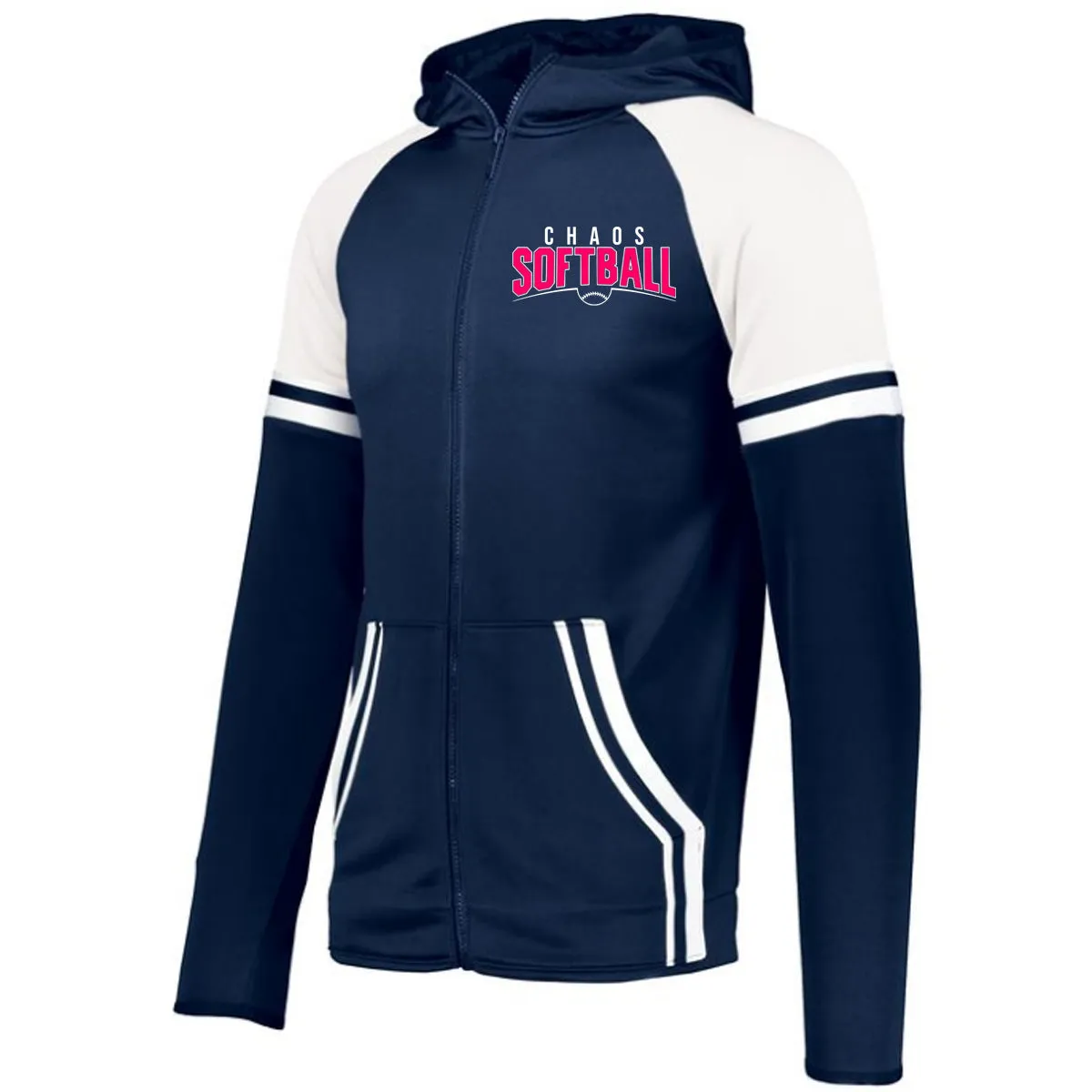 Chaos - Retro Grade Jacket with Chaos Softball Curved - Navy