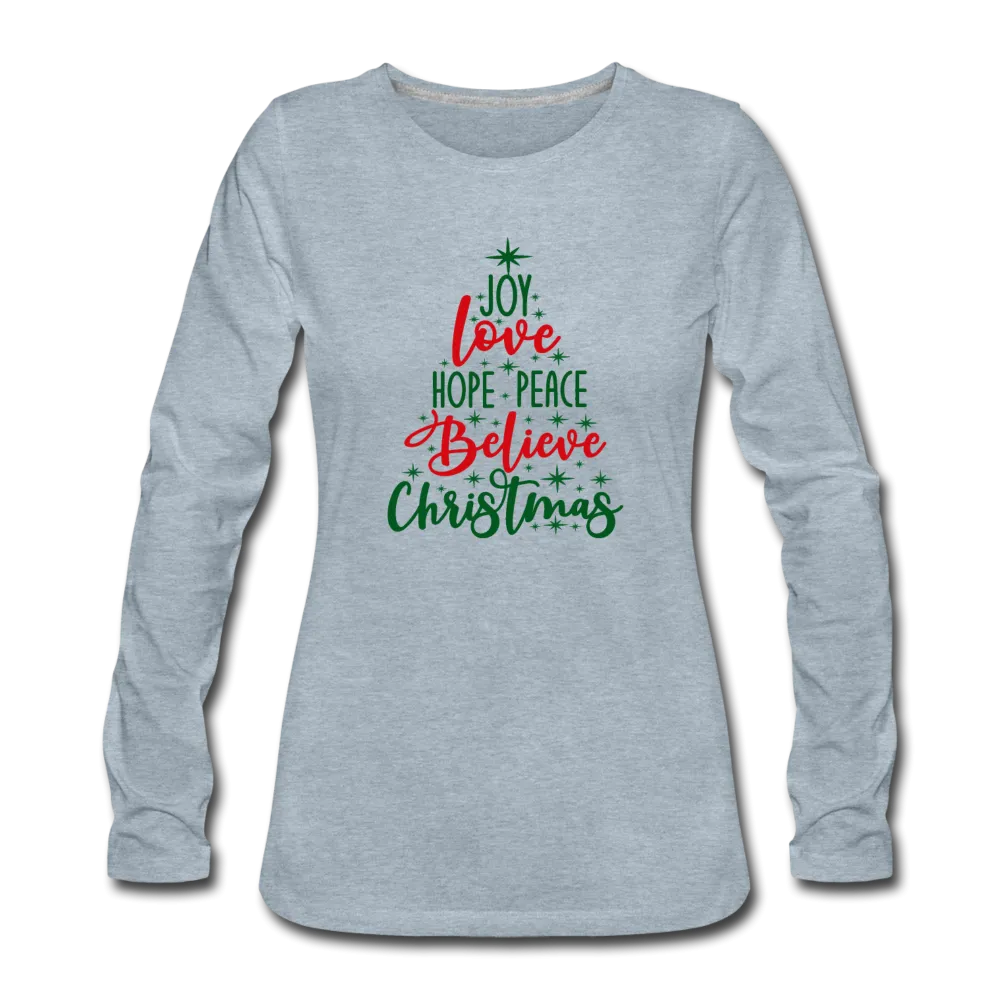 Christmas Tree Women's Premium Long Sleeve T-Shirt