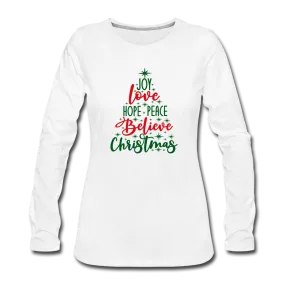 Christmas Tree Women's Premium Long Sleeve T-Shirt