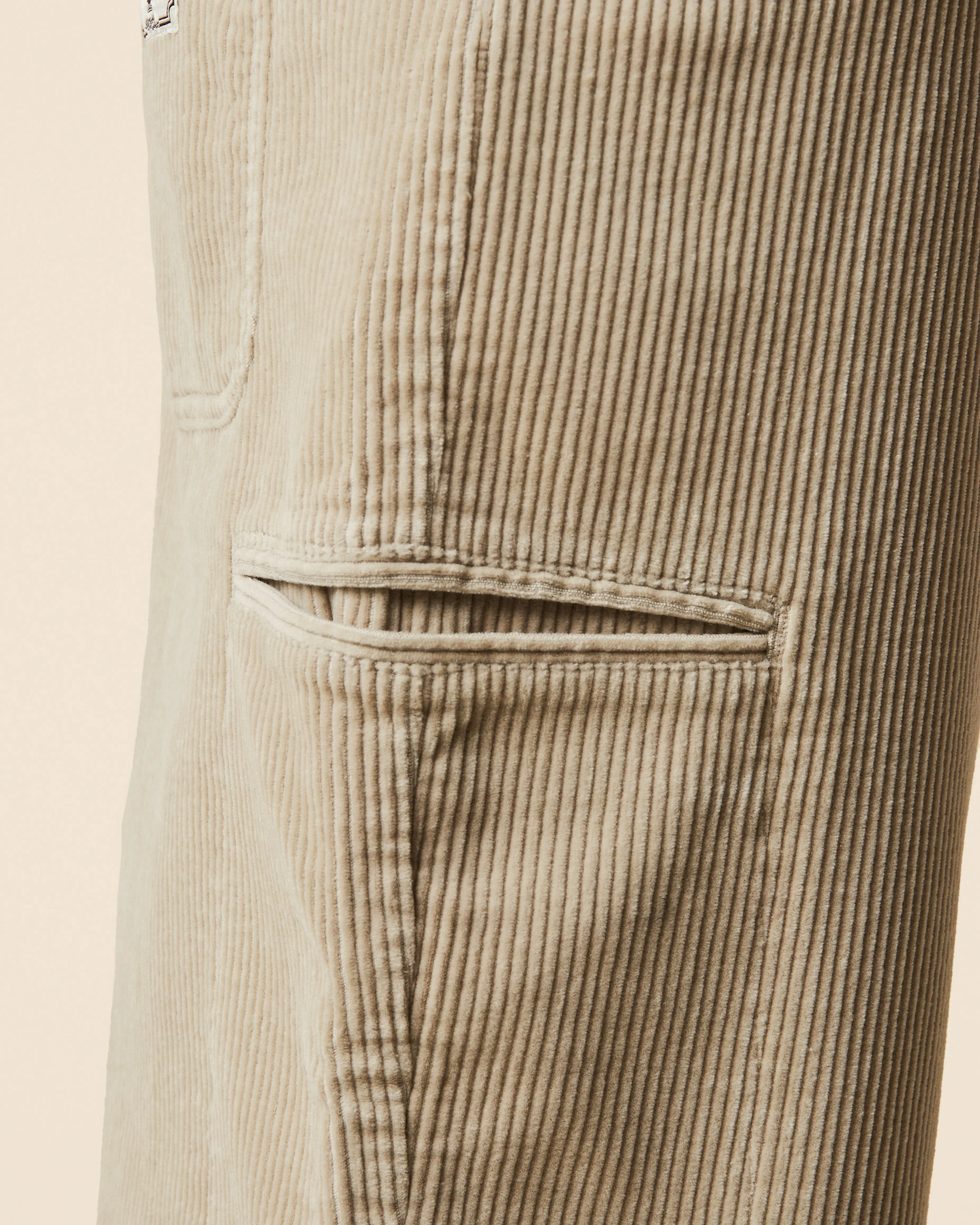 CINTO CORDUROY PANTS BEIGE