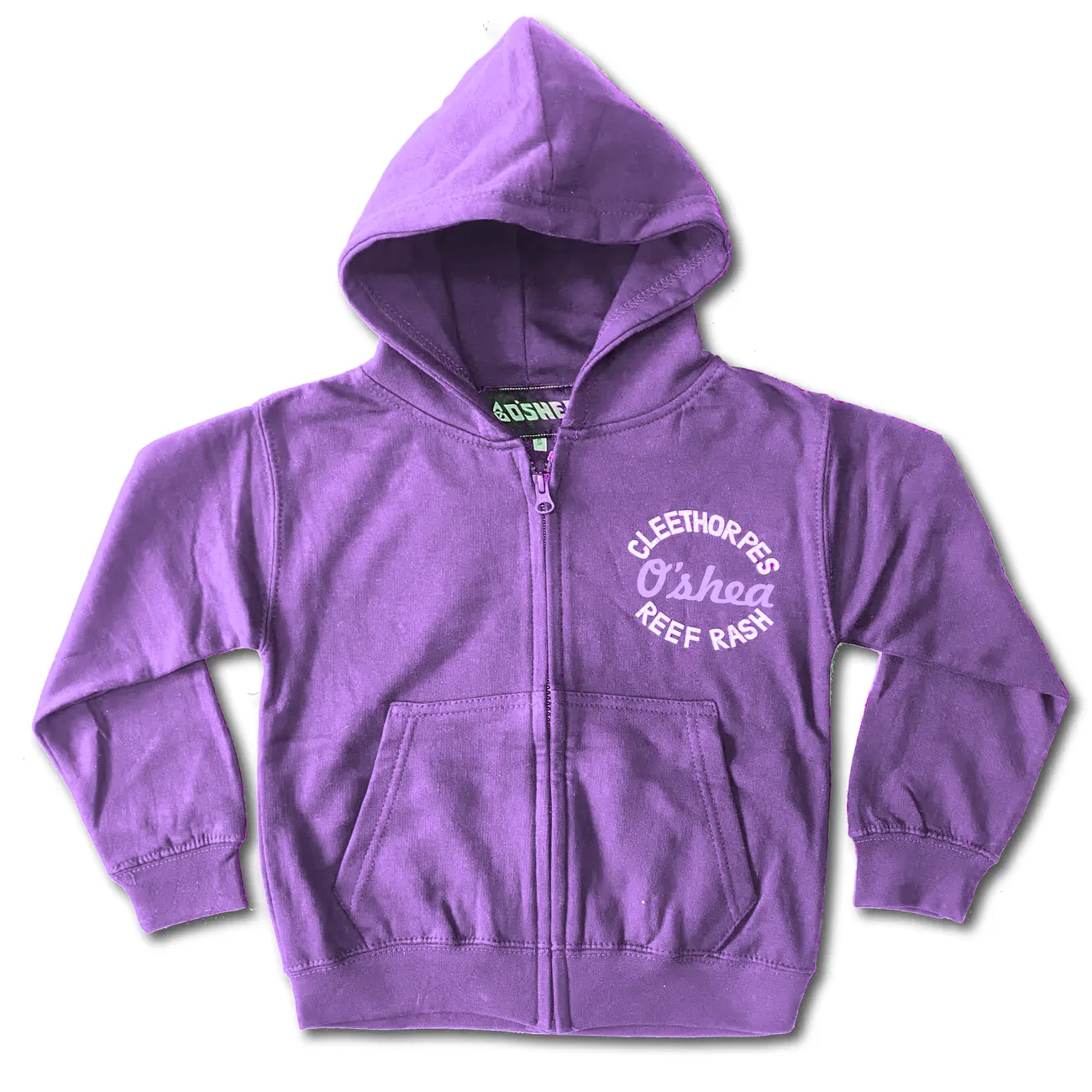 CLEETHORPES KIDS  LILAC- BEACH LOVER -ZIP