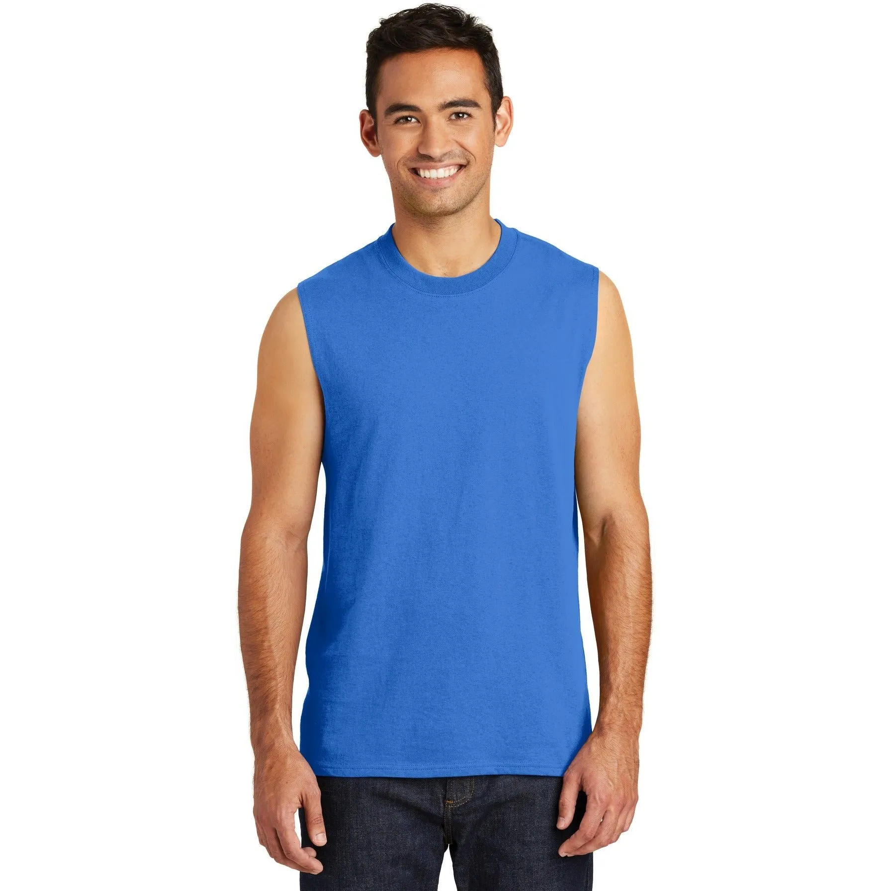 CLOSEOUT - Port & Company Core Cotton Sleeveless Tee