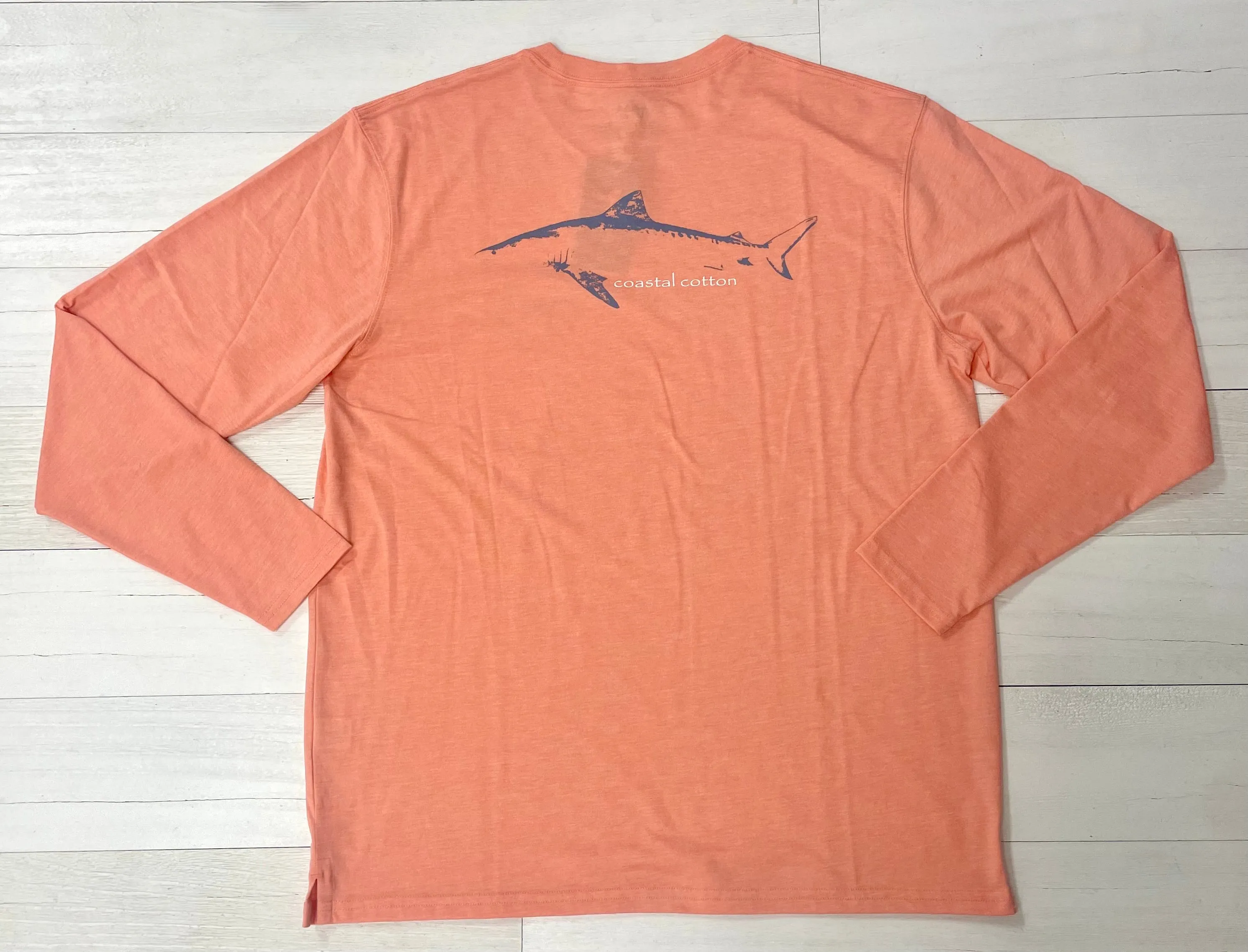 Coastal Cotton Performance Tee L/S