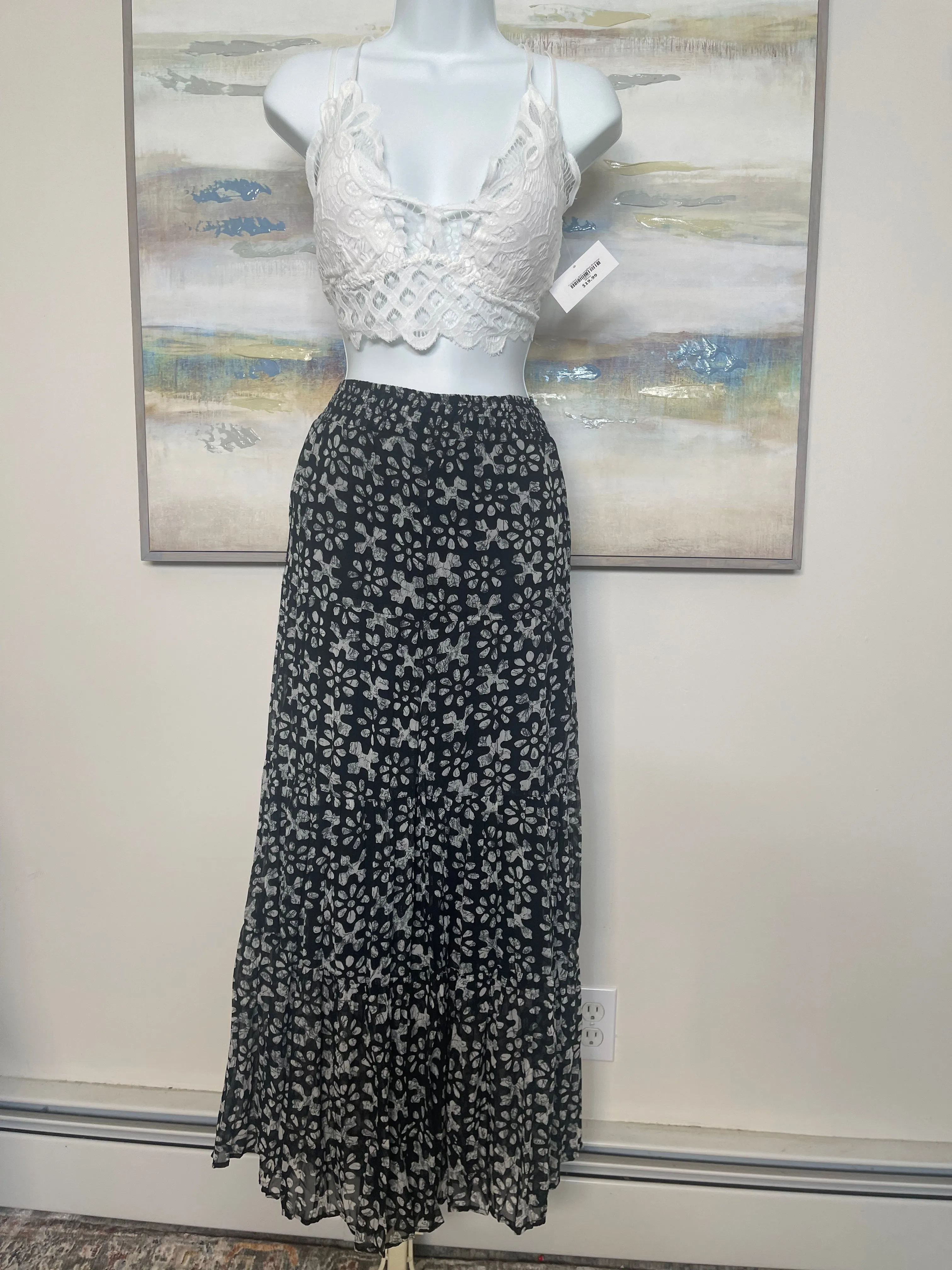 Connie Abstract Wide Leg Pants