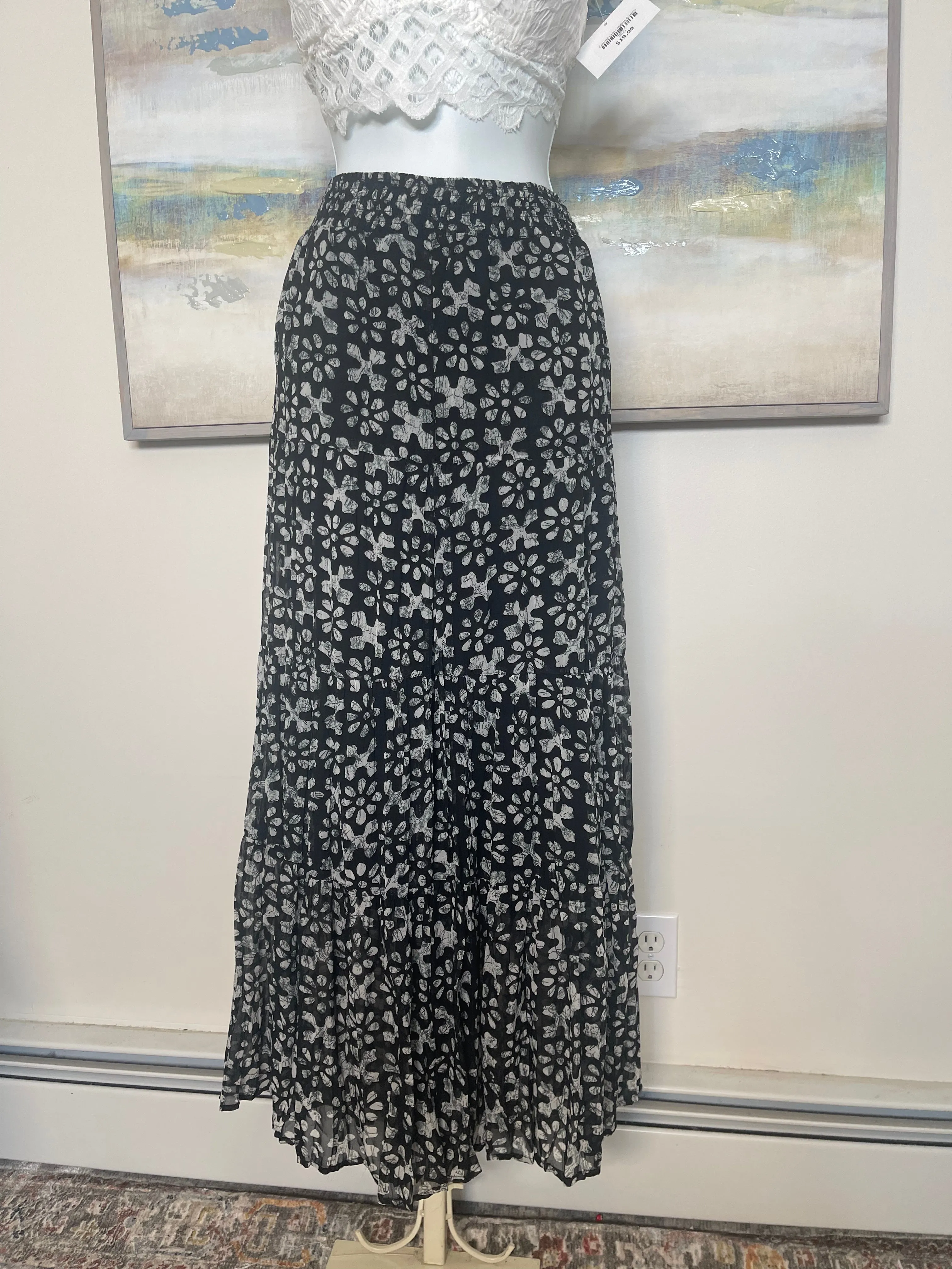 Connie Abstract Wide Leg Pants