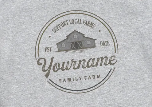 Customizable Family Farm Tees or Hoodies