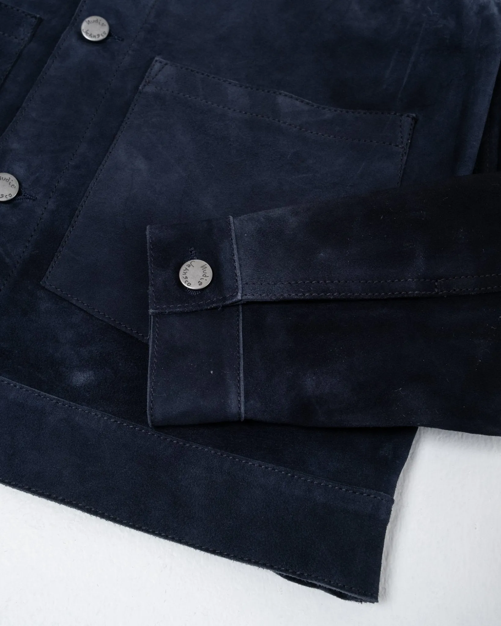 Dante Nubuck Jacket Navy