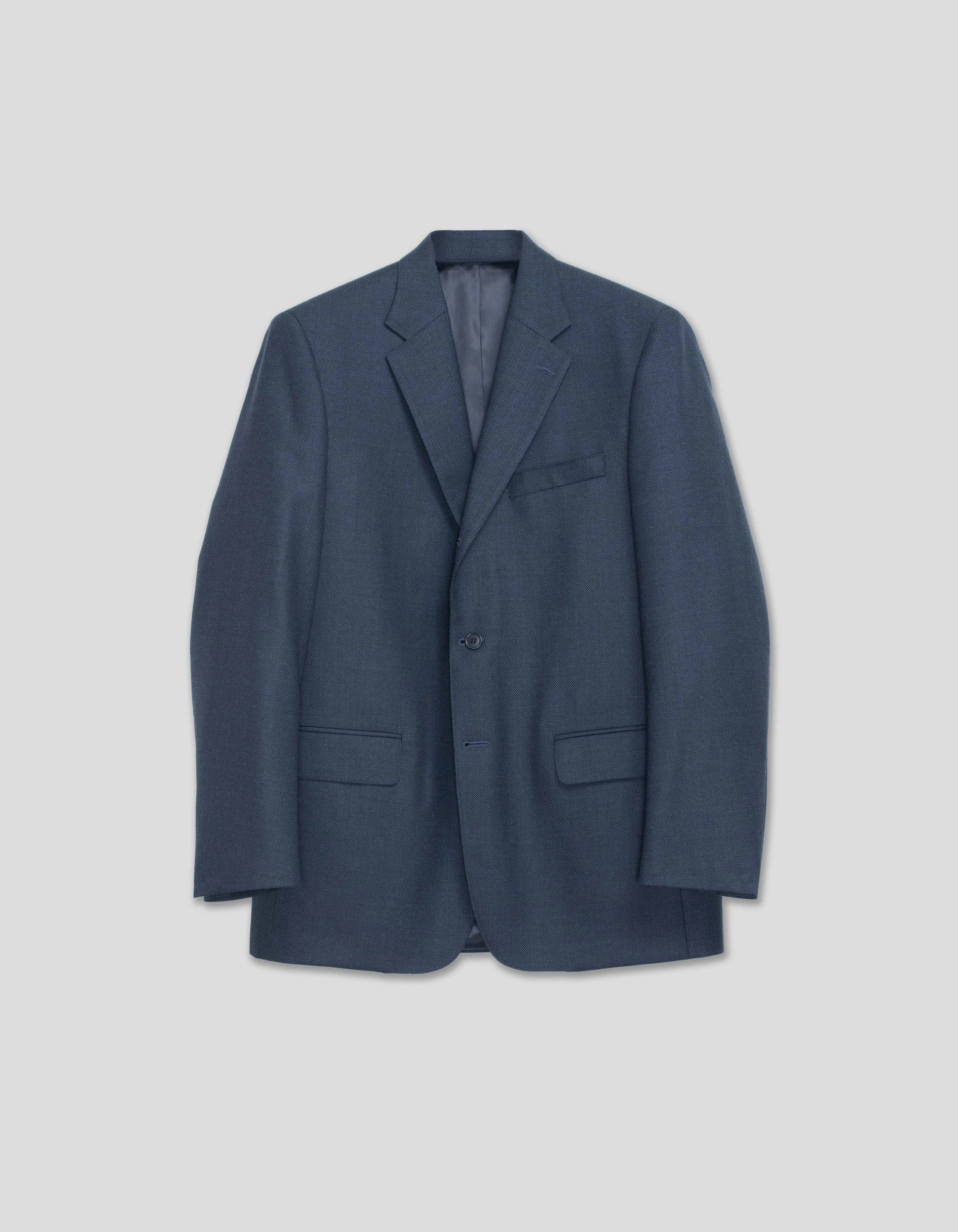 DARK BLUE BIRDSEYE SUIT