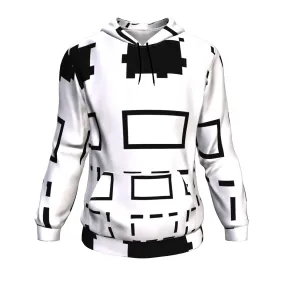 Design hoodie black and white