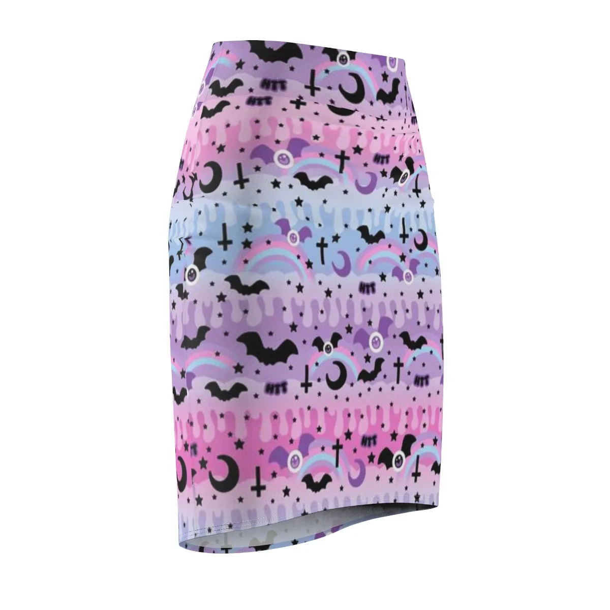 Dripping Sky Women's Pencil Skirt