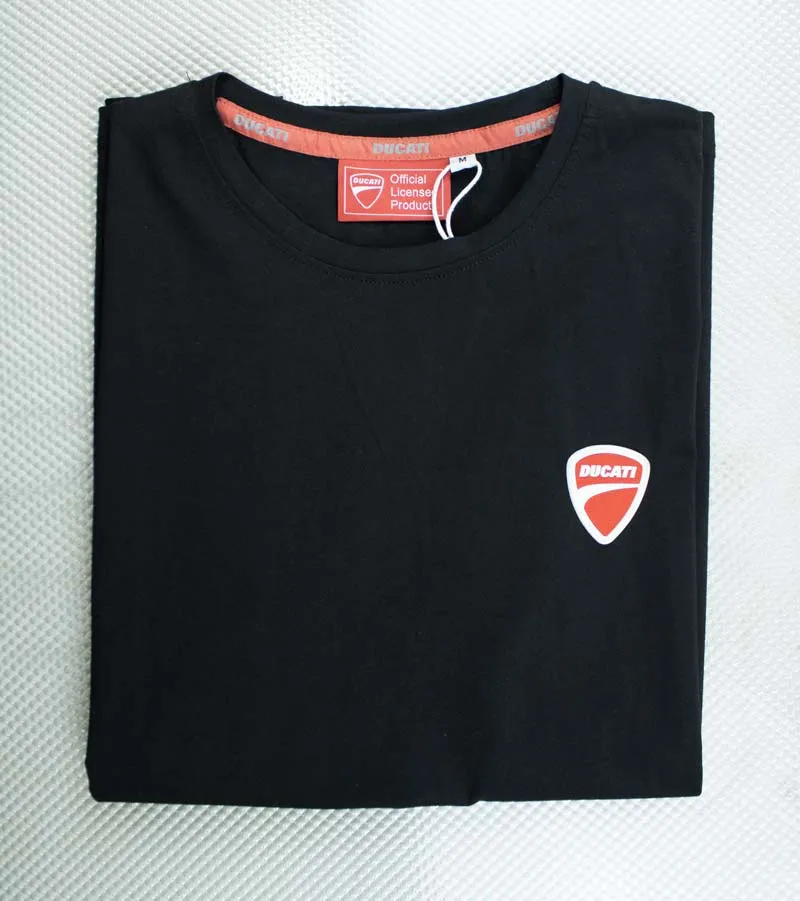 Ducati Black T-Shirt Logomark