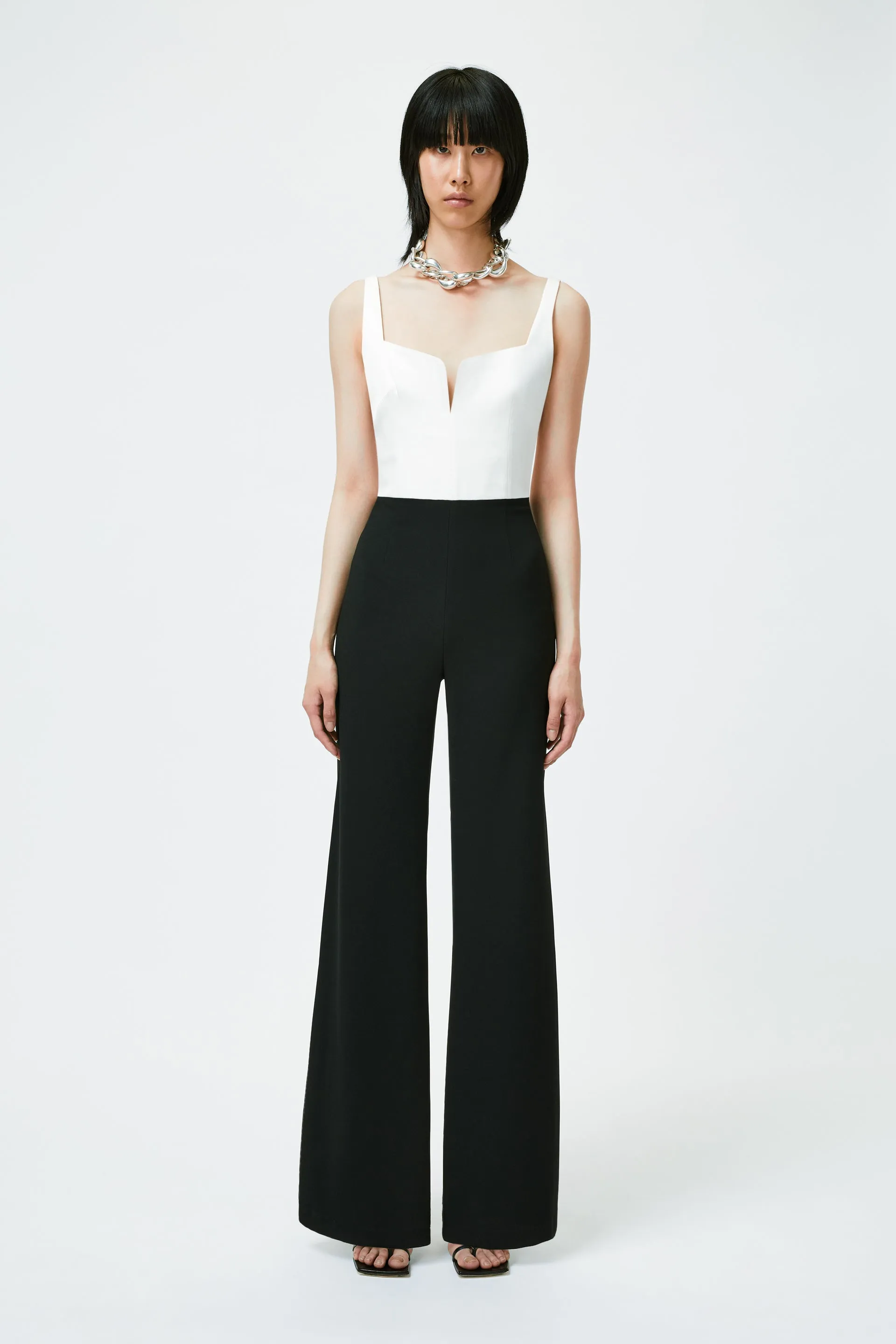 Eclipse Jumpsuit - Black & White