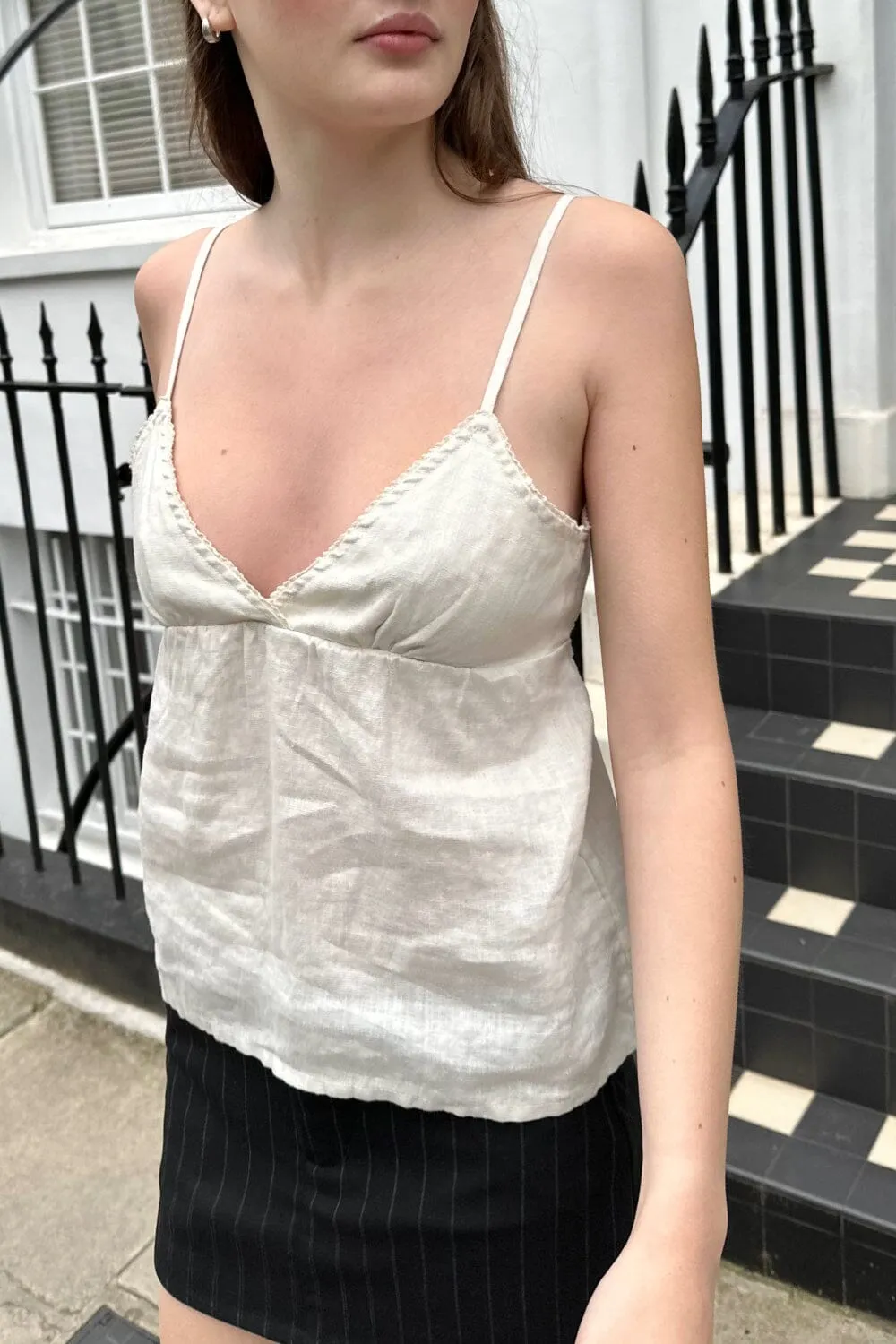 Edith Linen Tank