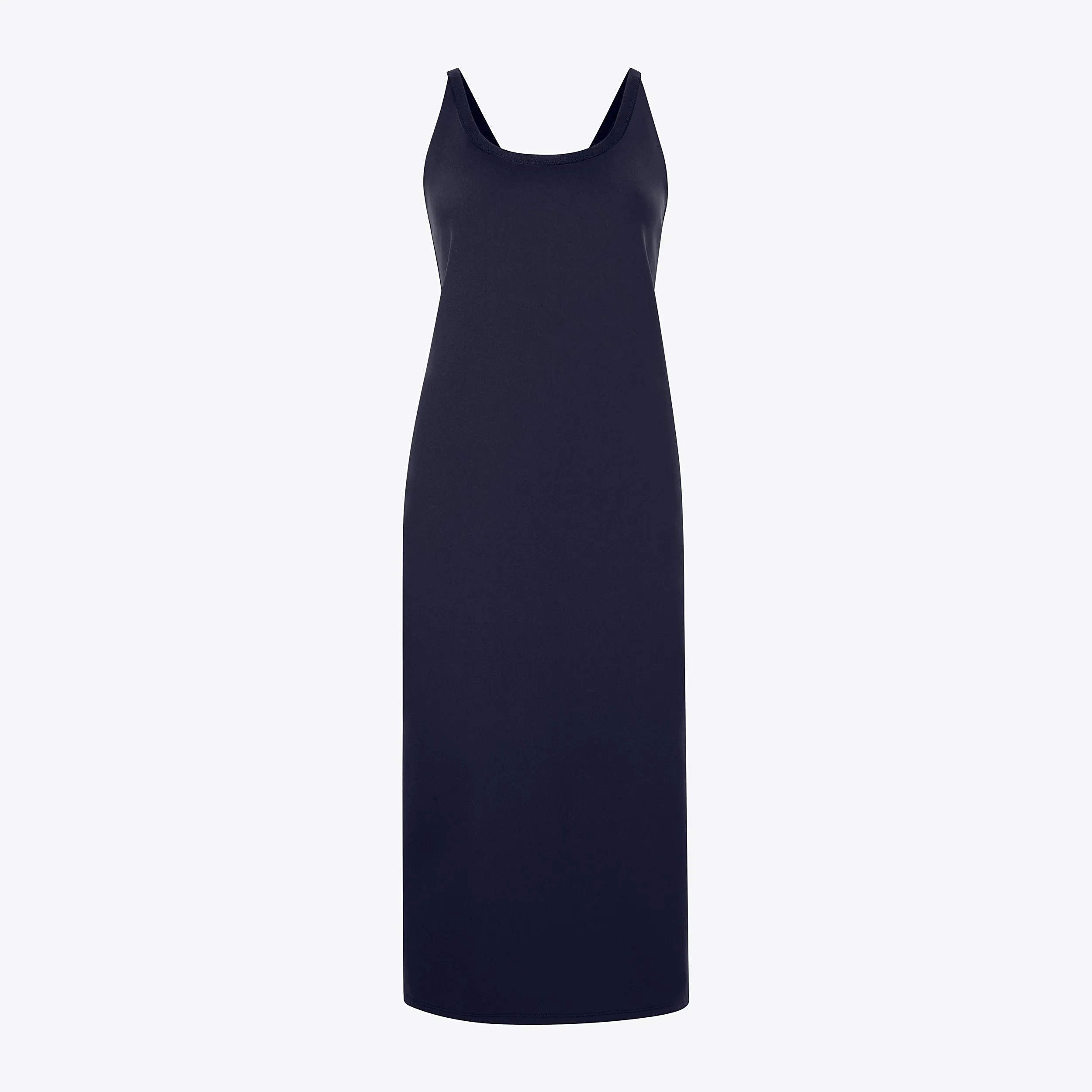 Elsa Dress - Light Scuba :: Space Blue