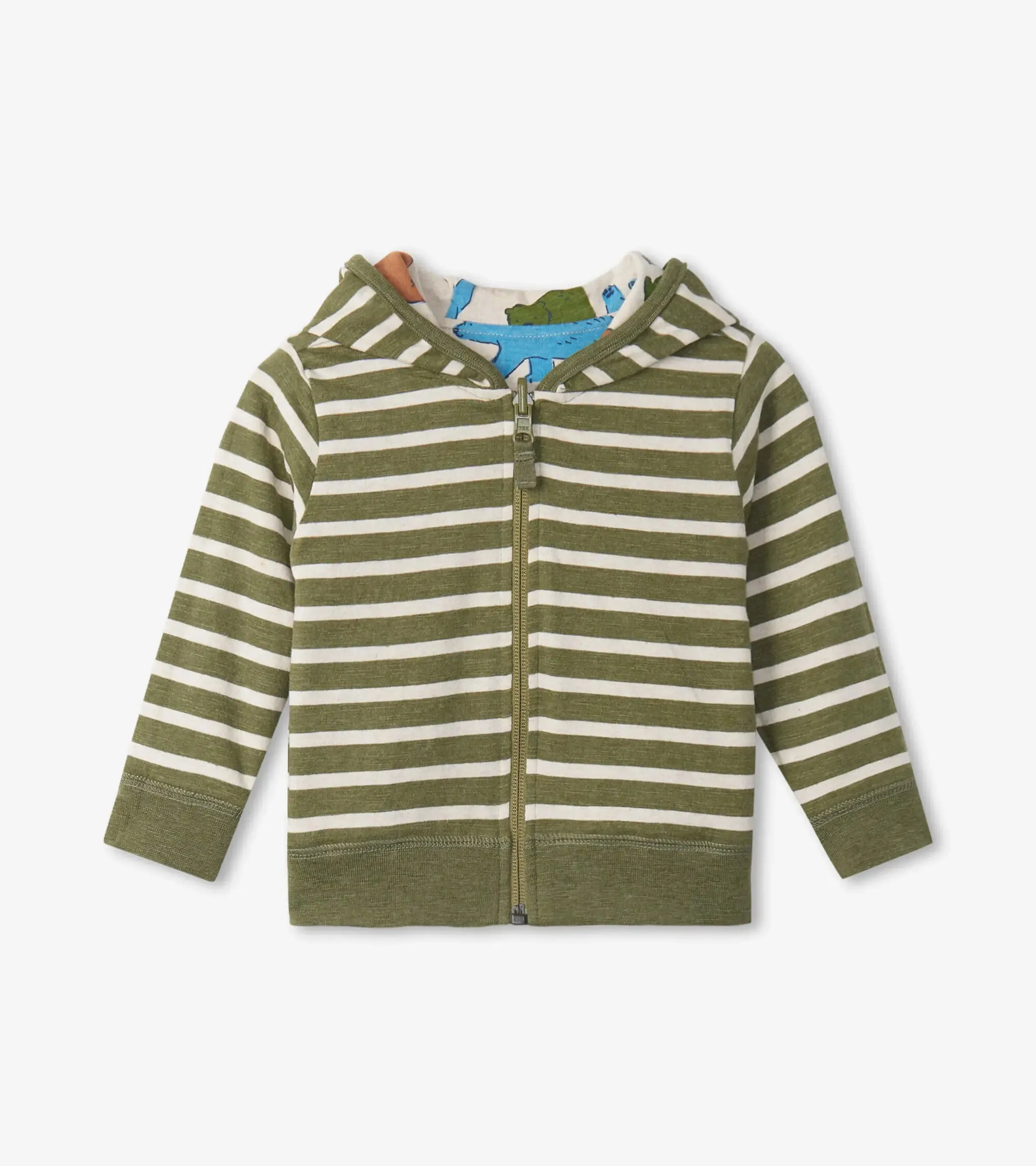 Fall Cubs Reversible Baby Hoodie | Hatley