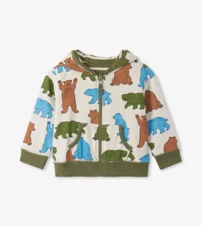 Fall Cubs Reversible Baby Hoodie | Hatley