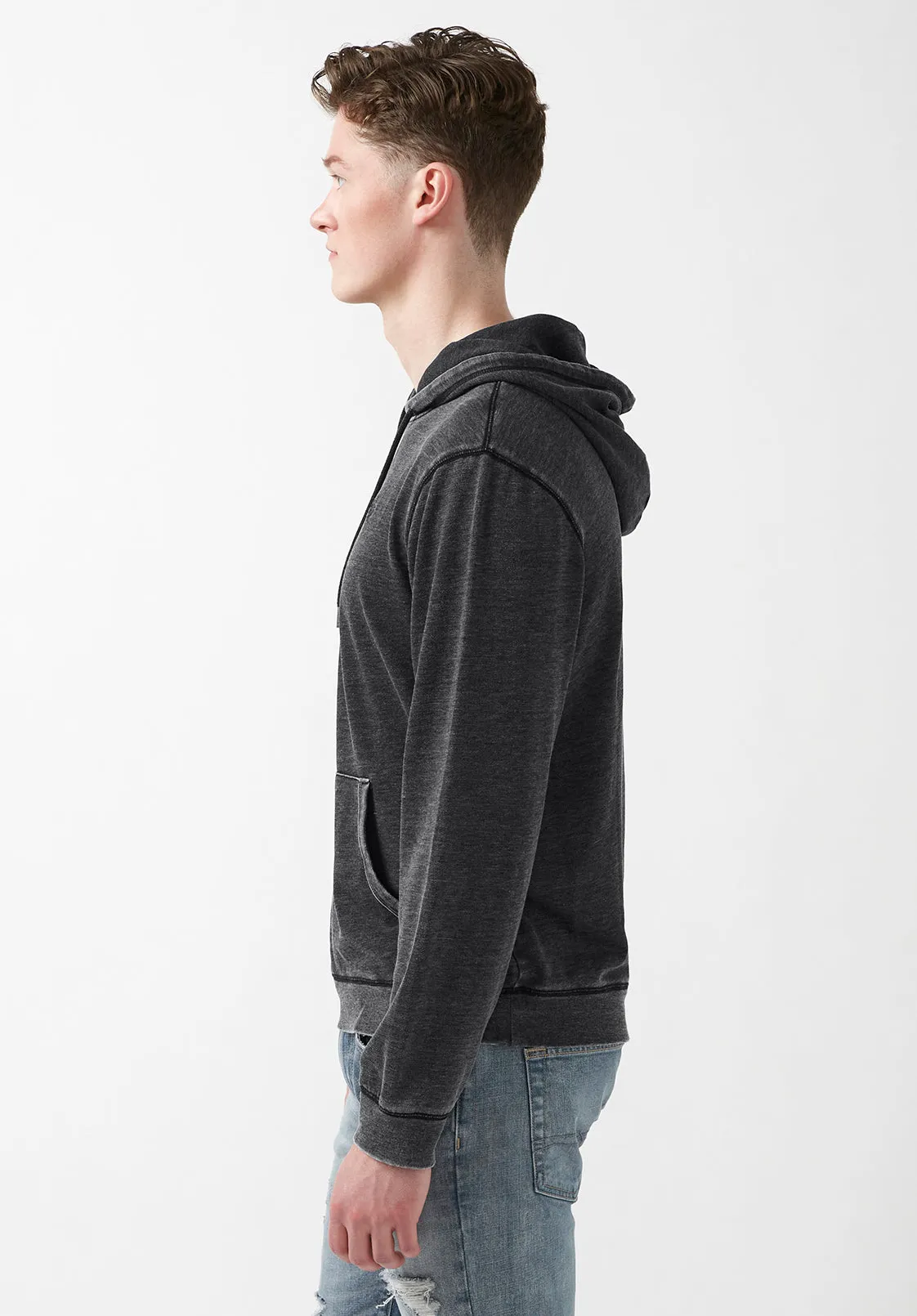 Farman Men’s Hoodie Sweatshirt in Black- BM24171