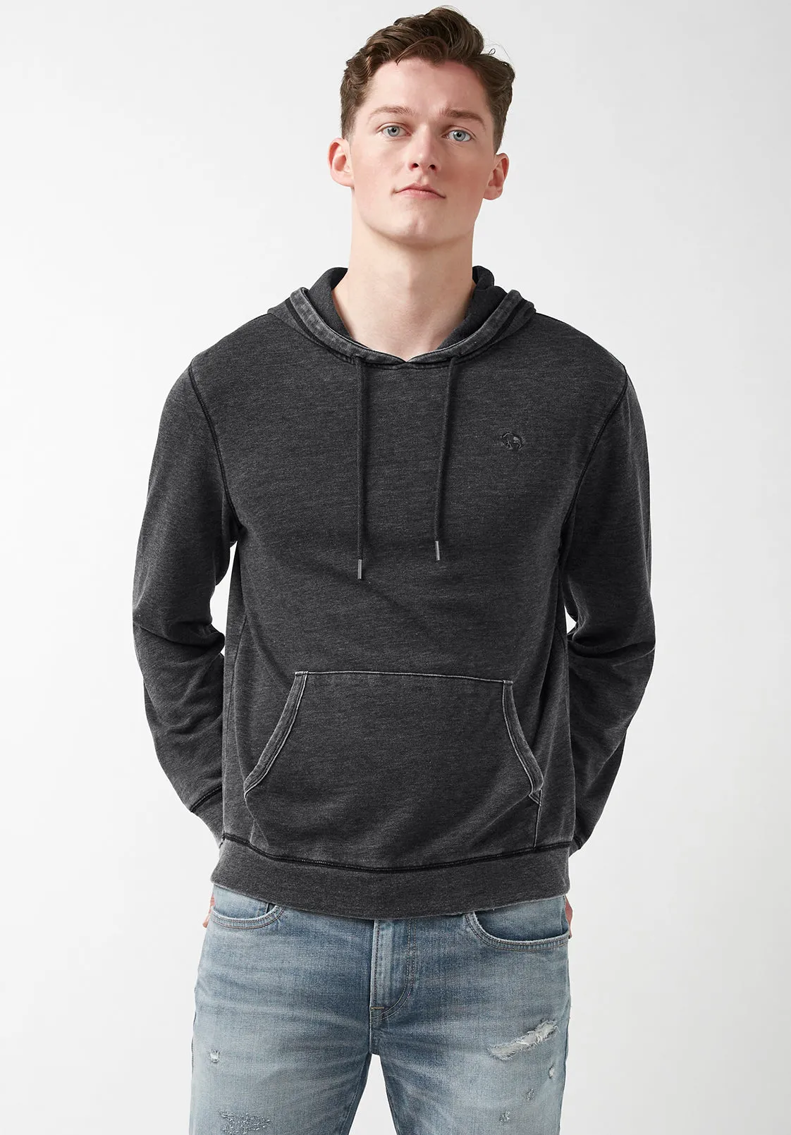 Farman Men’s Hoodie Sweatshirt in Black- BM24171