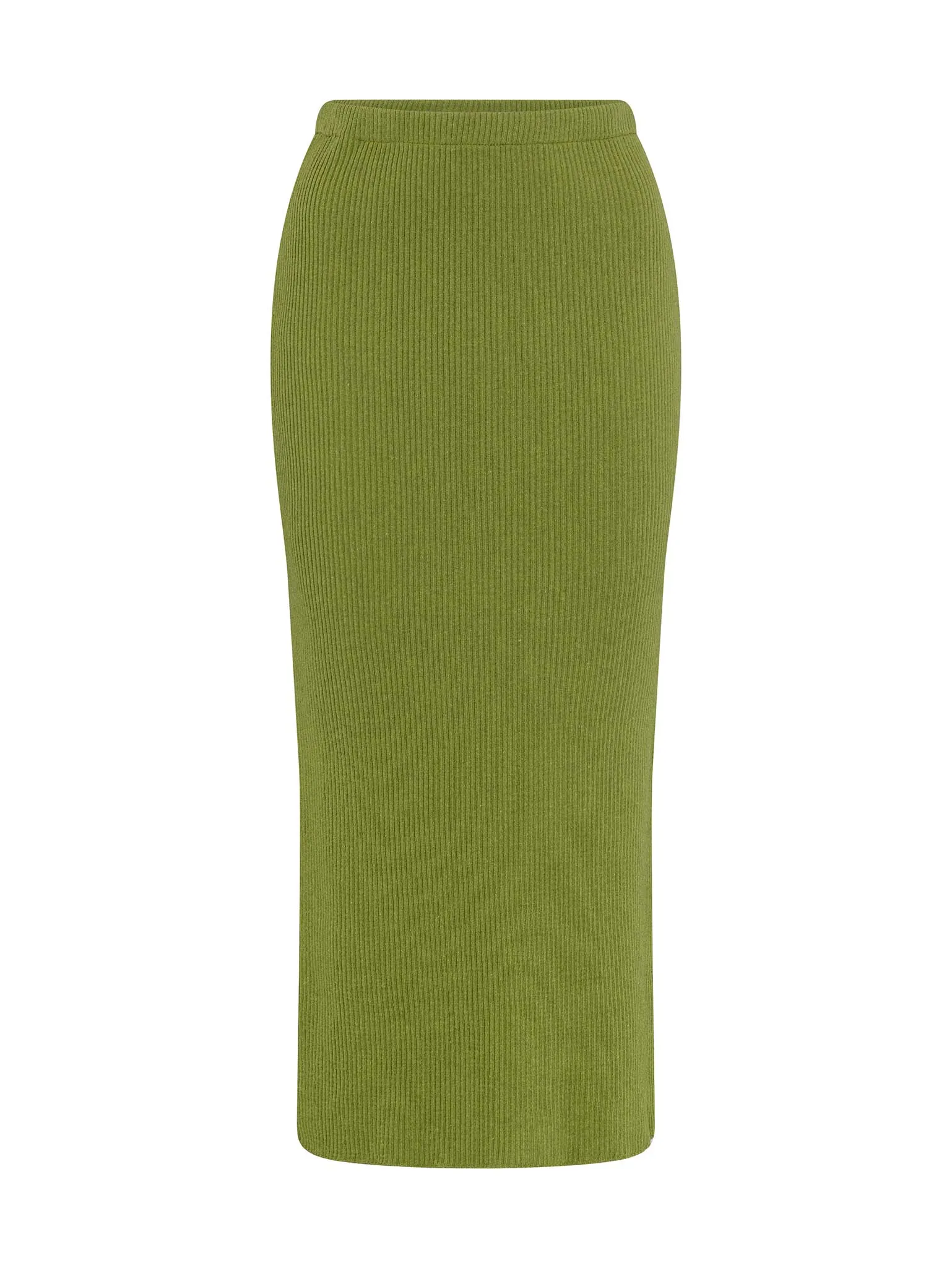 Franklin Midi Skirt in Green