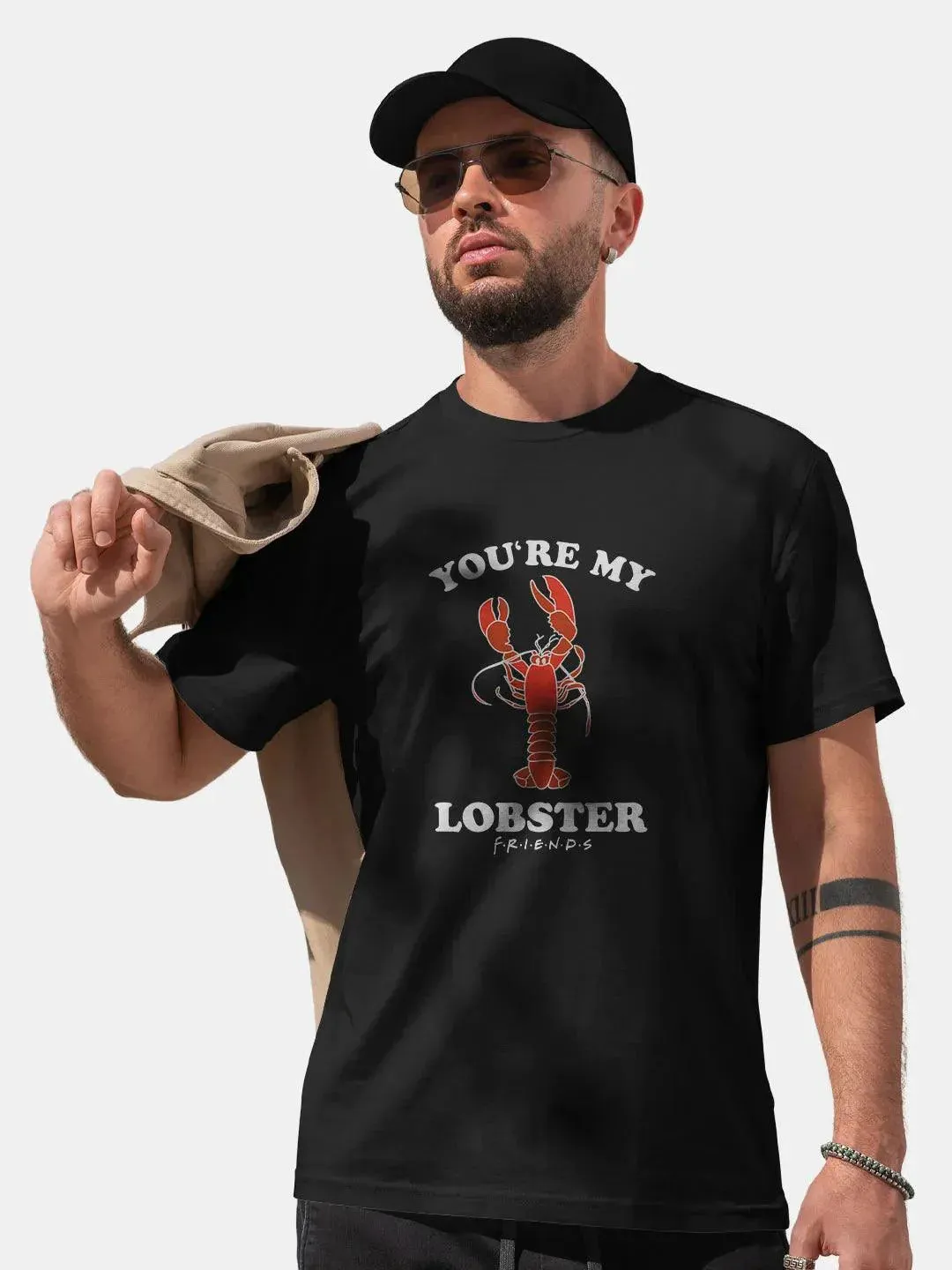 Friends You Are My Lobster Mens Tshirt (Select From Drop Down Menu) (No Cod Allowed On This Product)- Prepaid Orders Only