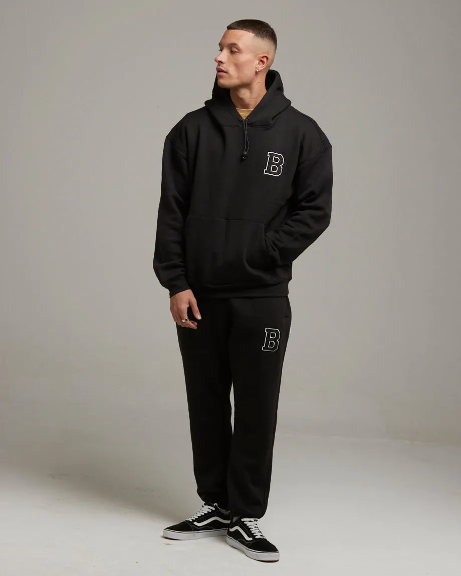 Mens Black Hoodie | Premium Quality by Glencore