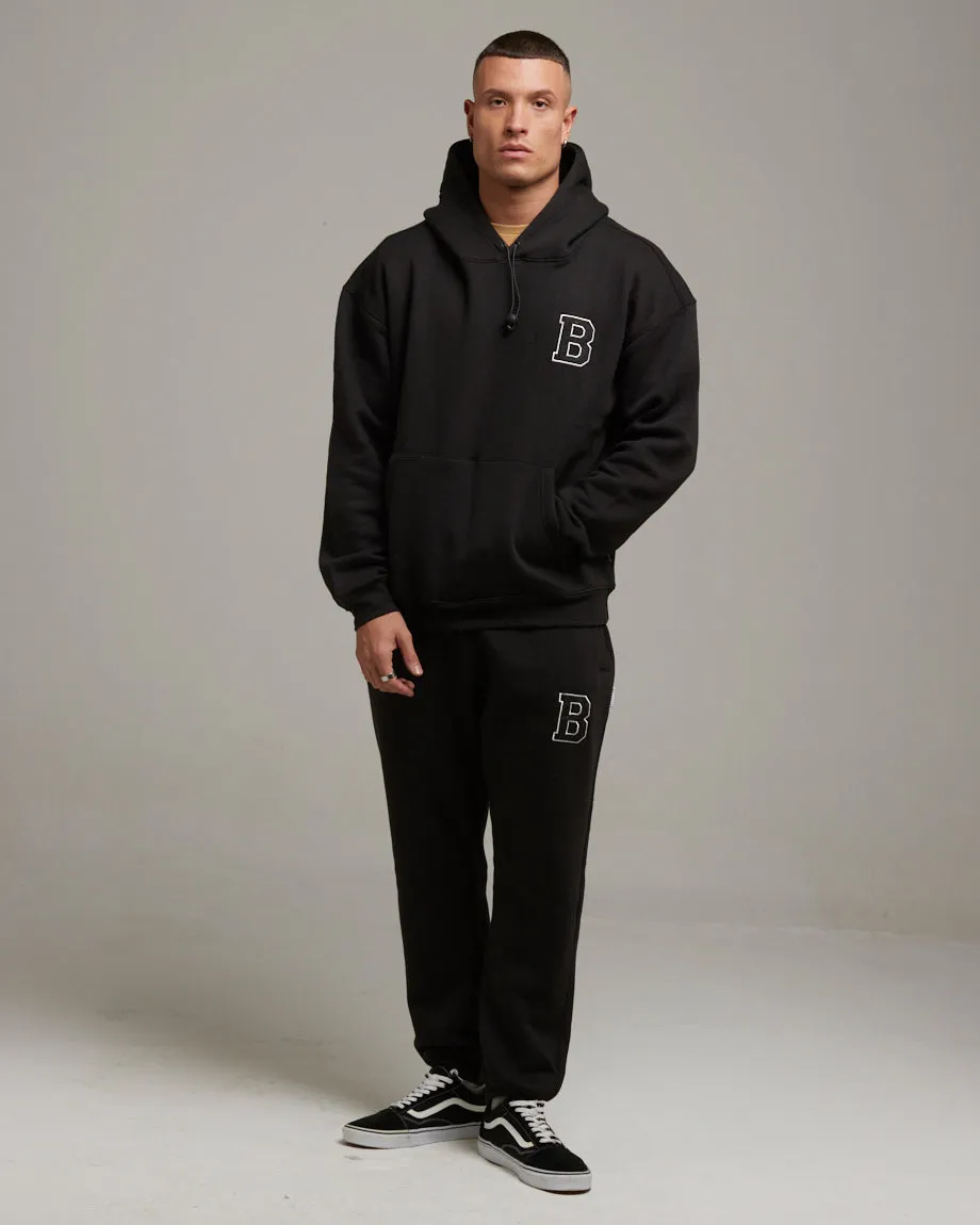 Mens Black Hoodie | Premium Quality by Glencore