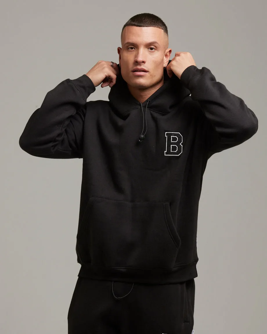 Mens Black Hoodie | Premium Quality by Glencore