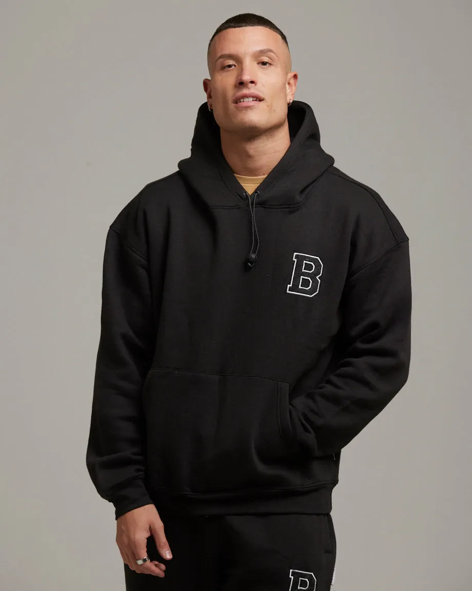 Mens Black Hoodie | Premium Quality by Glencore