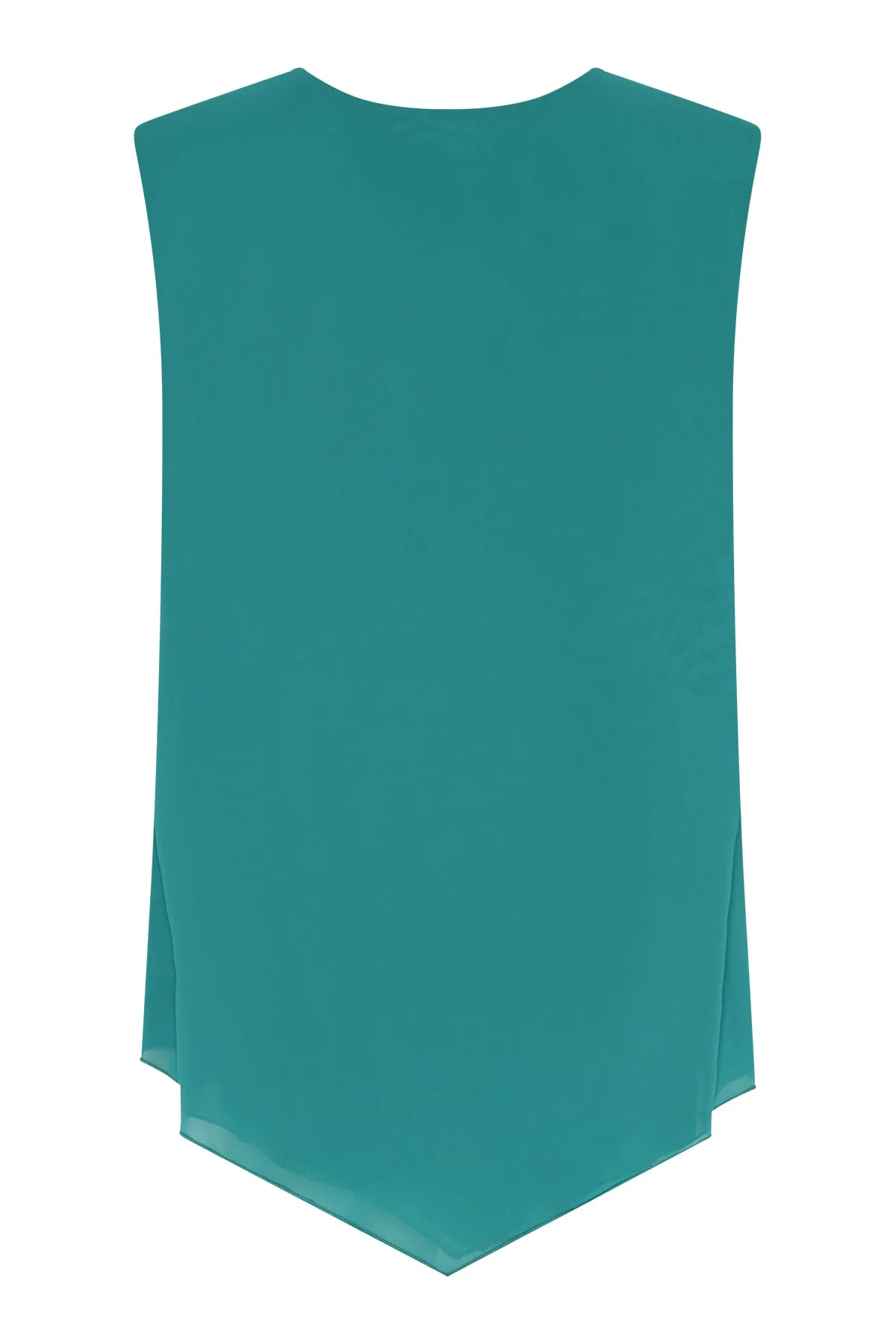 Godske Sleeveless Green Blouse