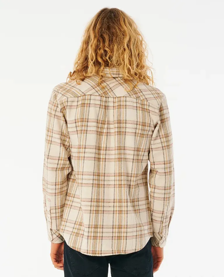 Griffin Flannel Shirt - Bone