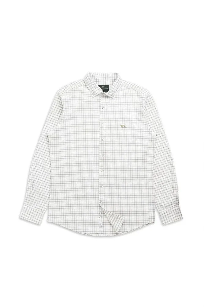 Gunn Check Oxford 3 - Sand