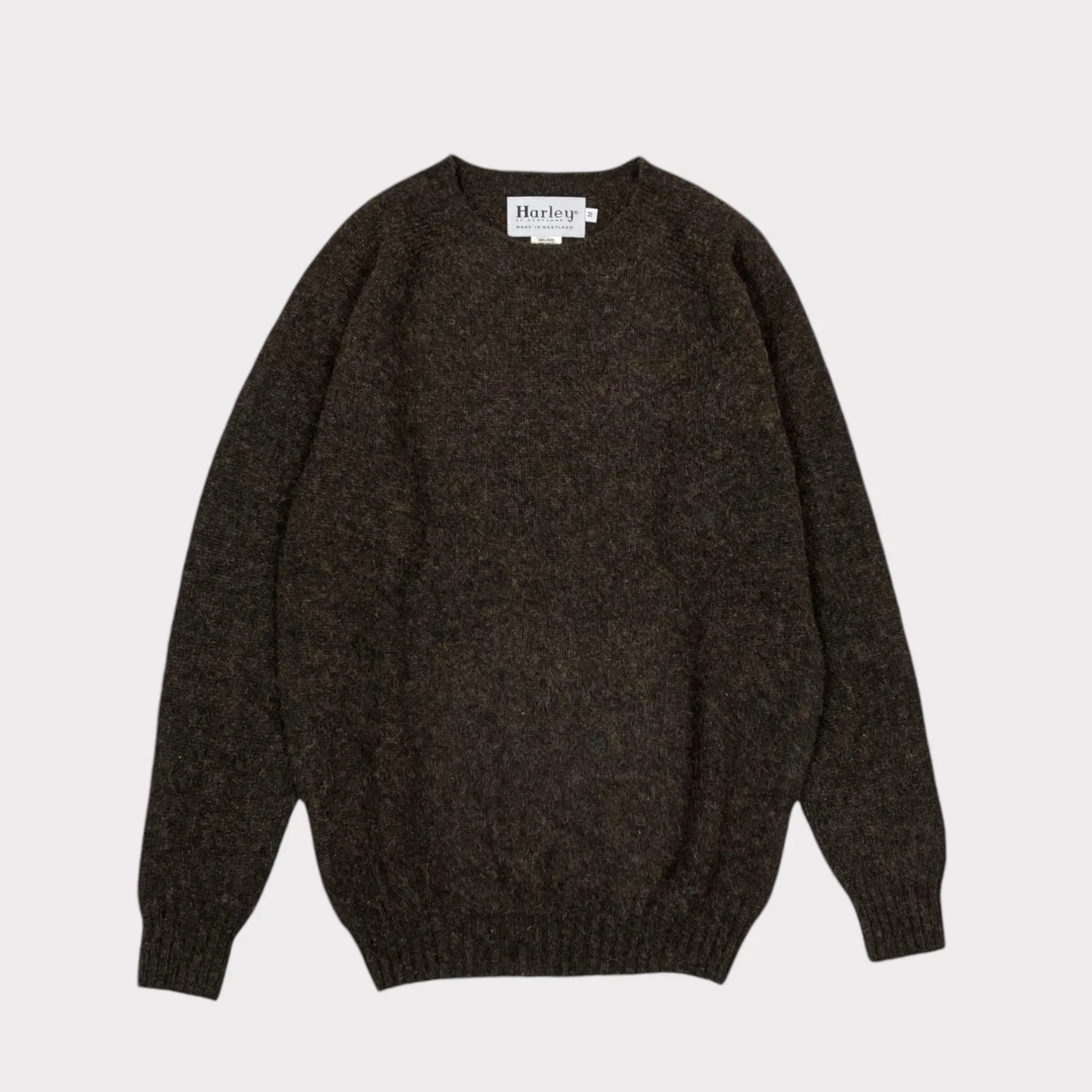 Harley of Scotland Shaggy New Wool Jumper Turin