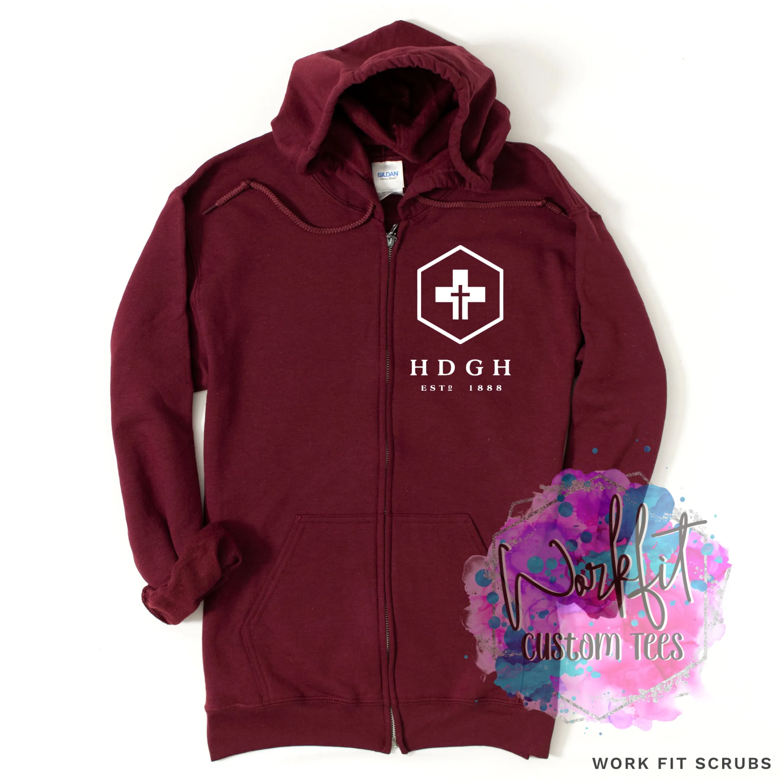 HDHC Zip up Hoodies