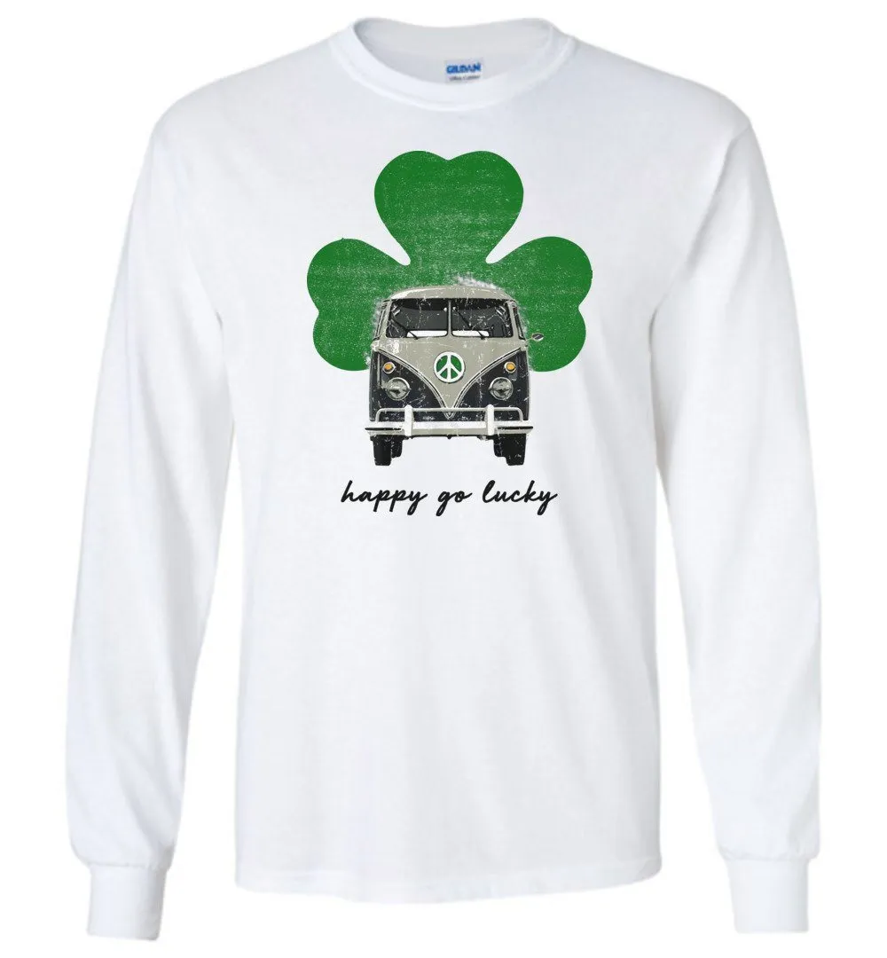 Hippie Van - Happy Go Lucky Long Sleeve T-Shirts