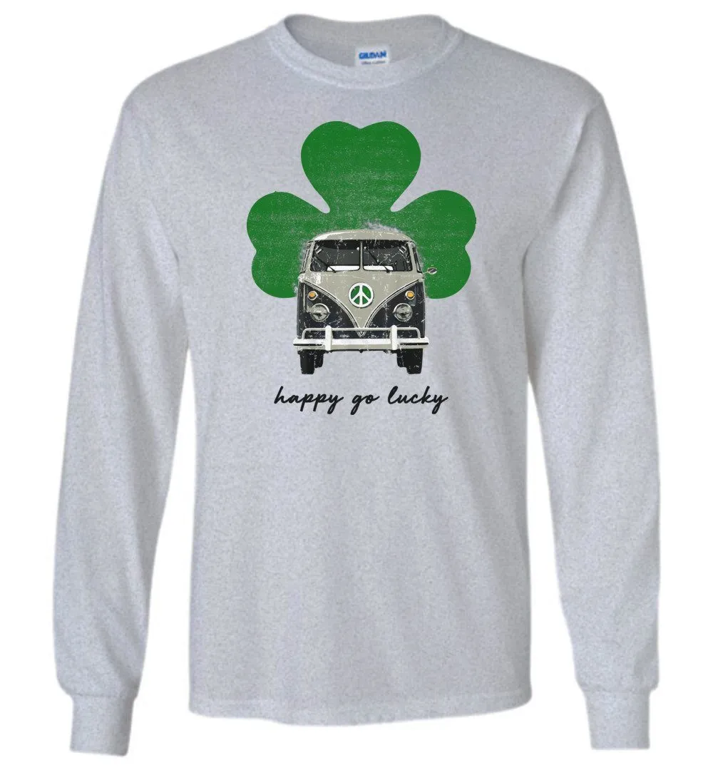 Hippie Van - Happy Go Lucky Long Sleeve T-Shirts