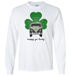 Hippie Van - Happy Go Lucky Long Sleeve T-Shirts