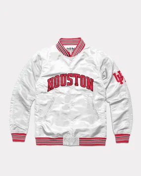 Houston Cougars White Varsity Jacket