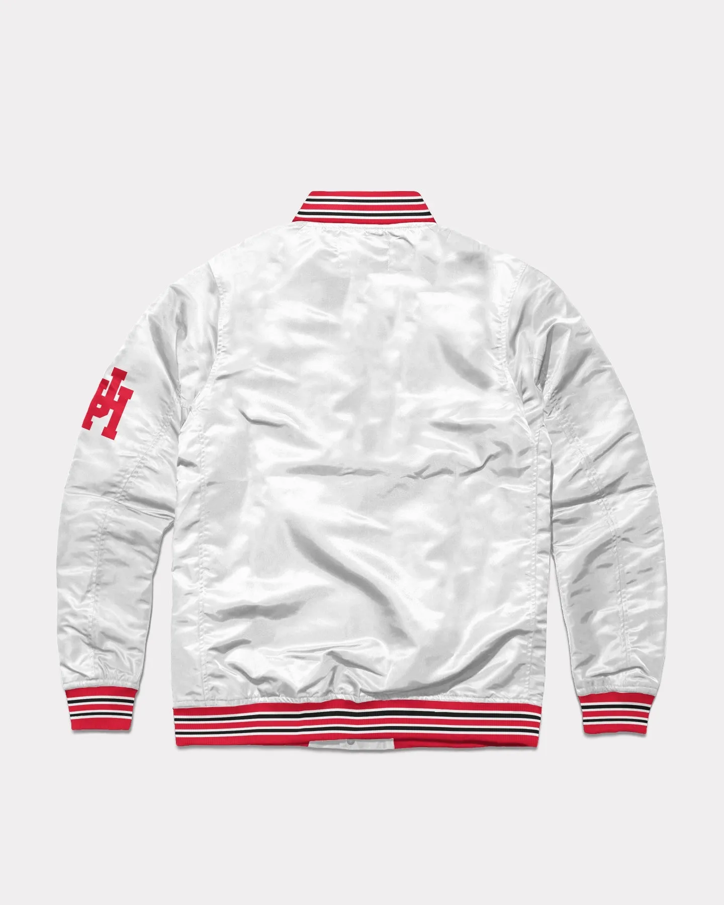 Houston Cougars White Varsity Jacket