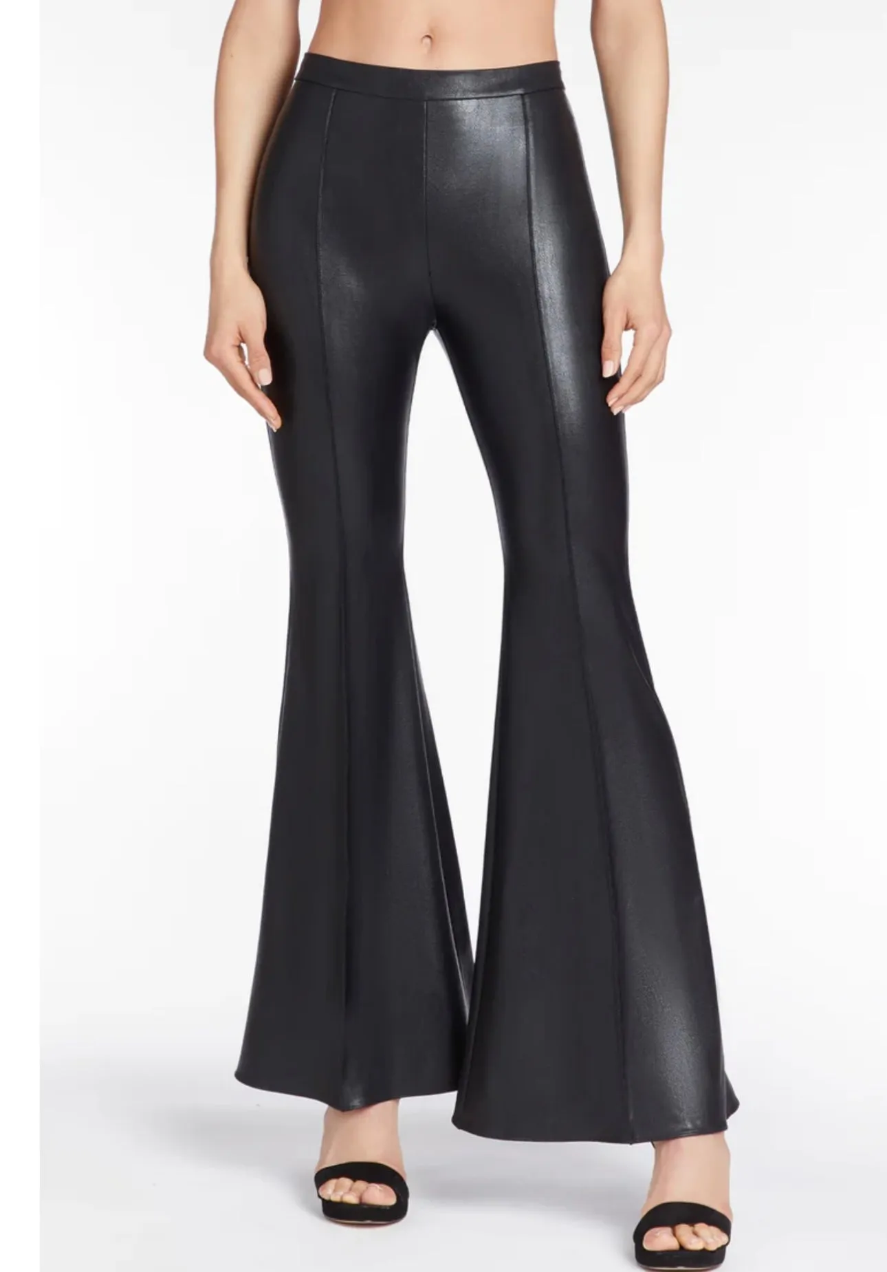 Hughes Faux Leather Pants