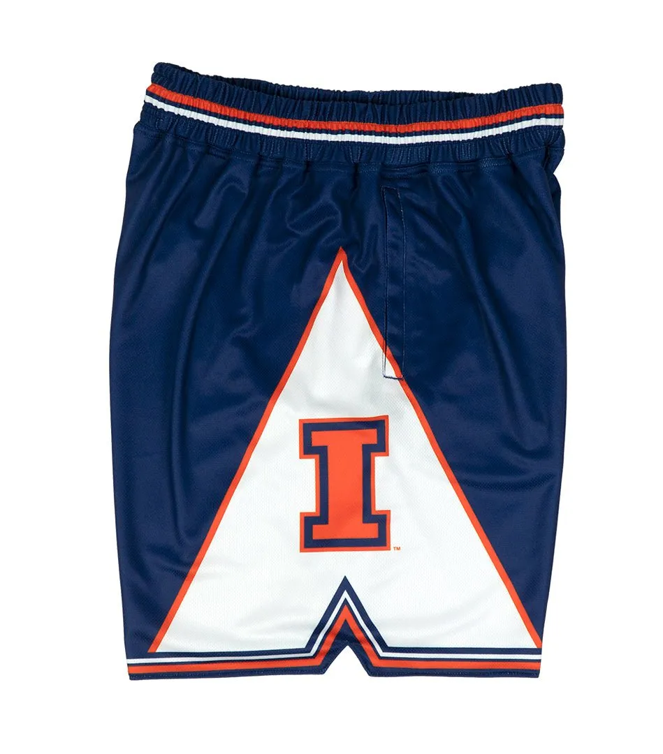 Illinois Fighting Illini 1999-2000 Retro Shorts