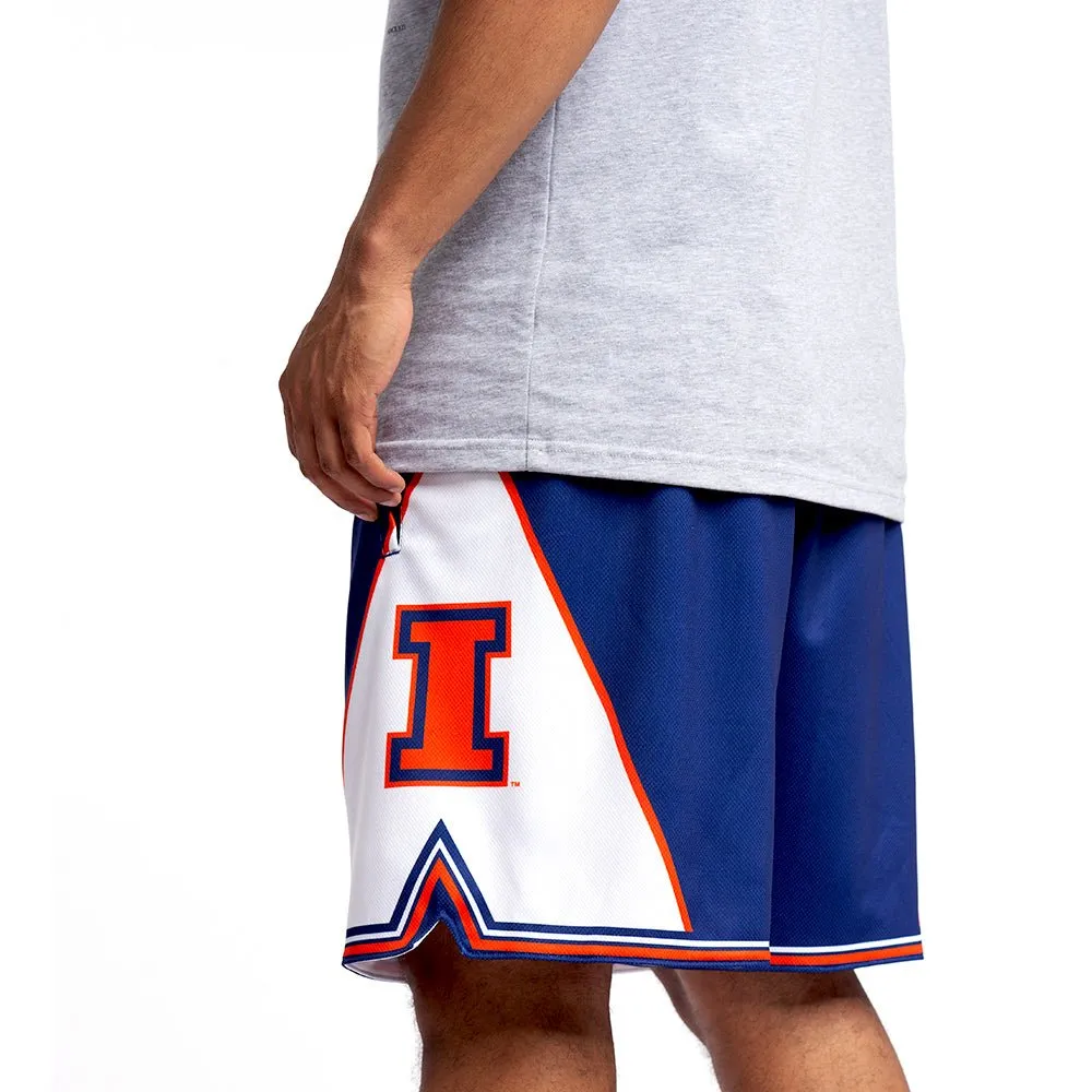 Illinois Fighting Illini 1999-2000 Retro Shorts