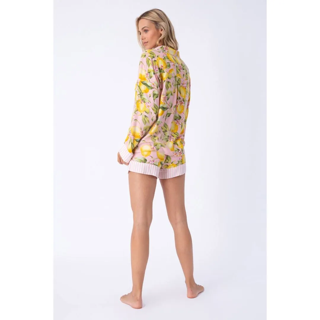 In Full Bloom Lemon Shorts