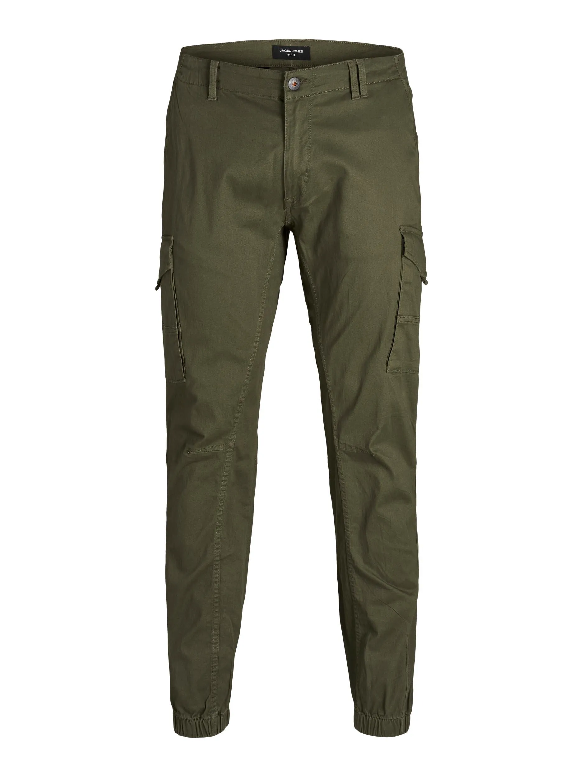 Jack & Jones Flake Olive Cargo Pants Green