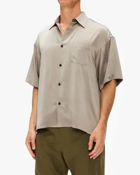 John Elliott Brushed Silk Button Up