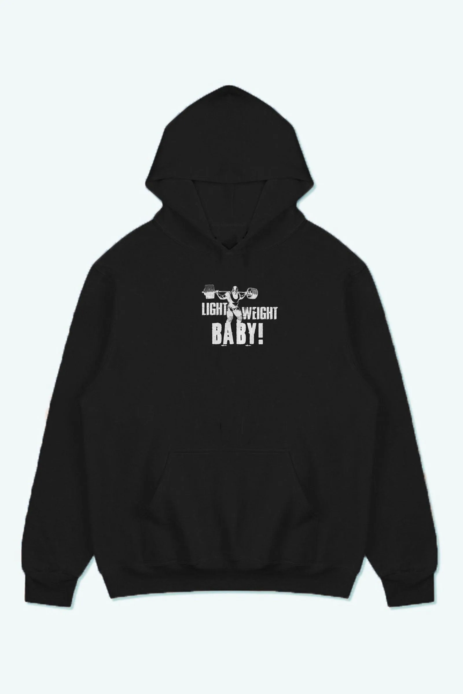 LIGHT WEIGHT BABY HOODIE (BLACK)