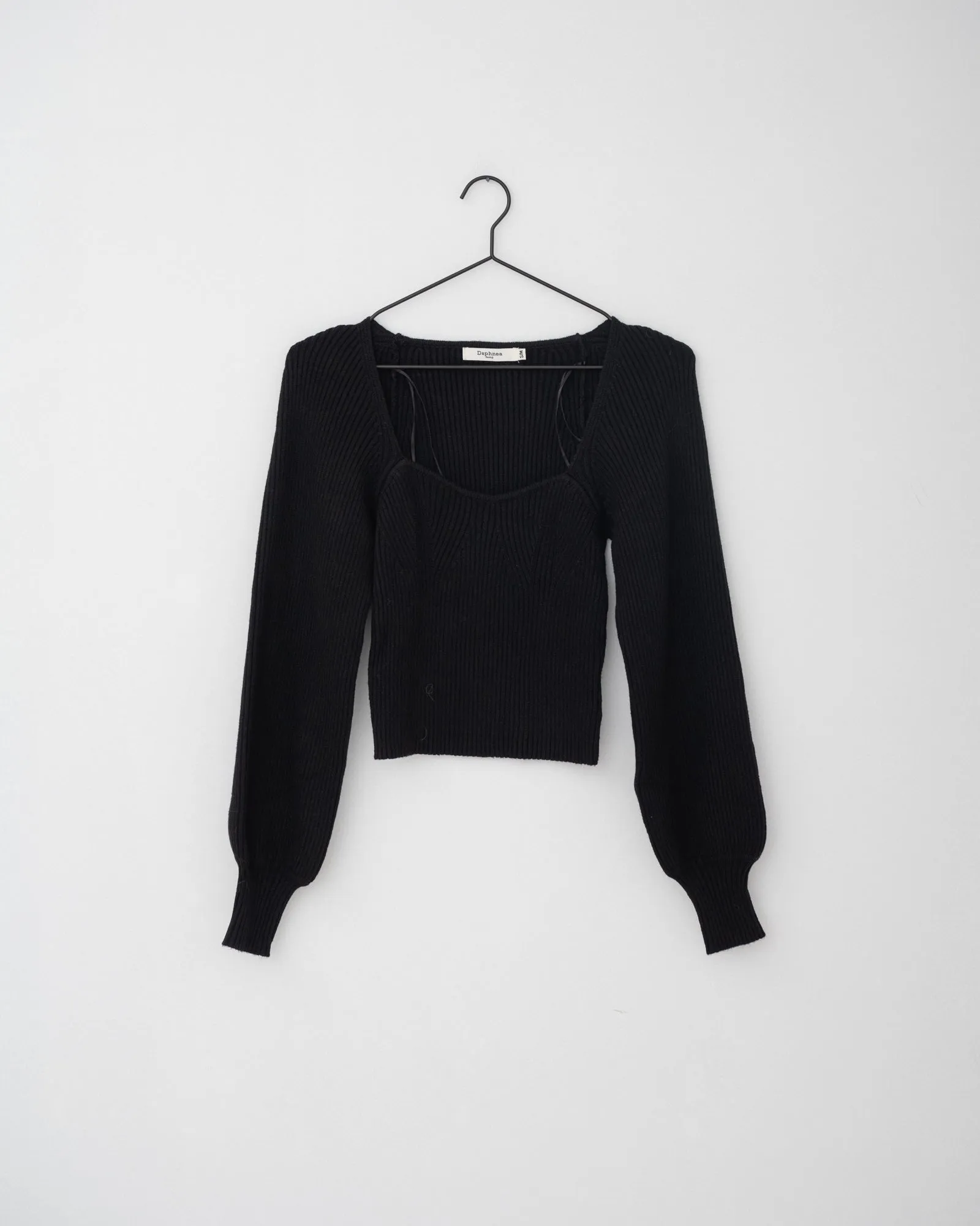 Lily Longsleeve Knit Black